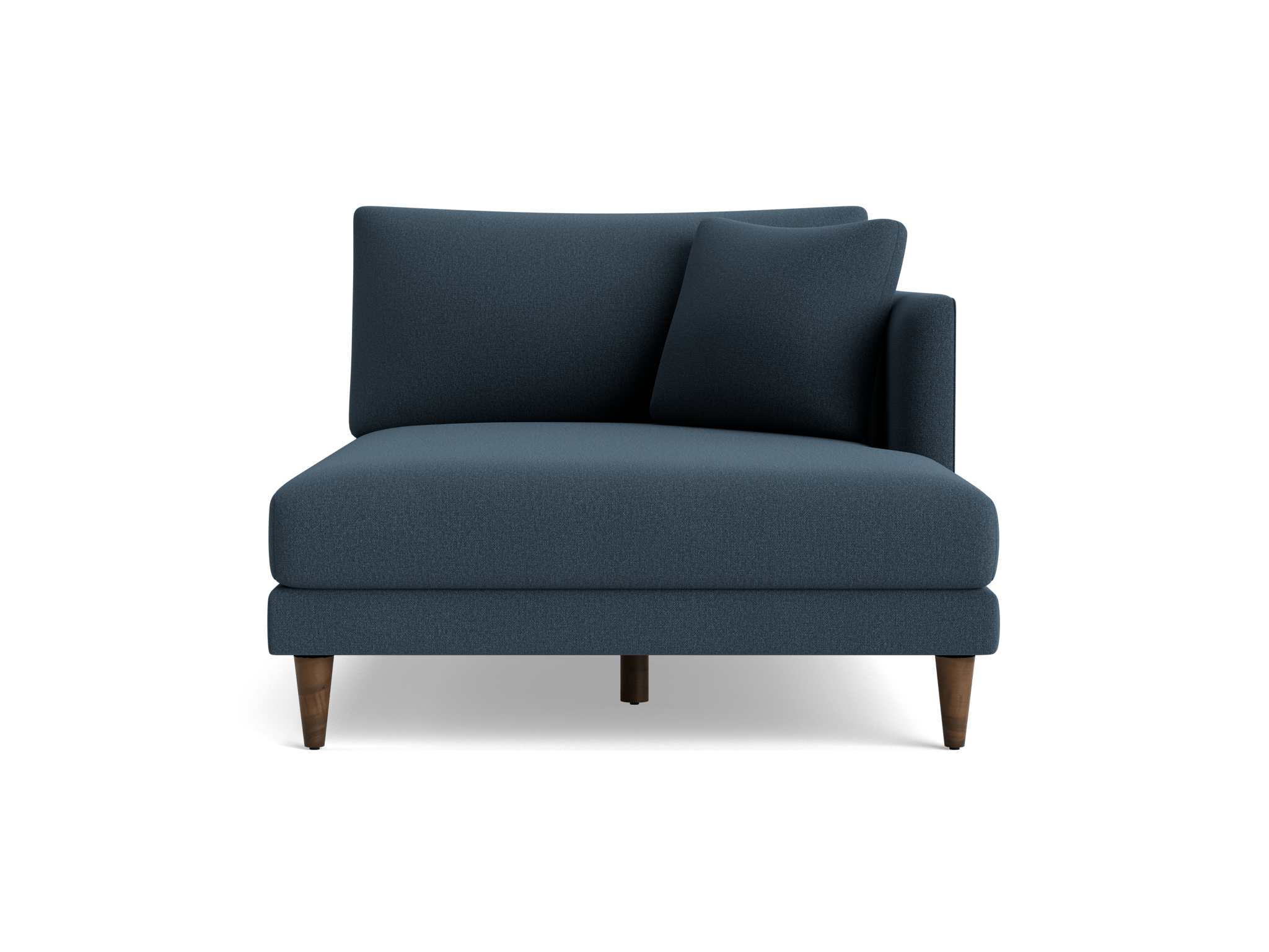 lewis single arm chaise faithful indigo