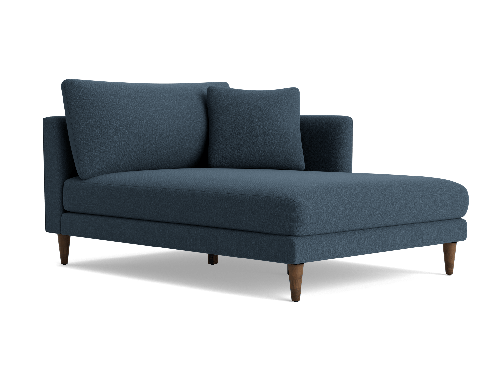 lewis single arm chaise faithful indigo
