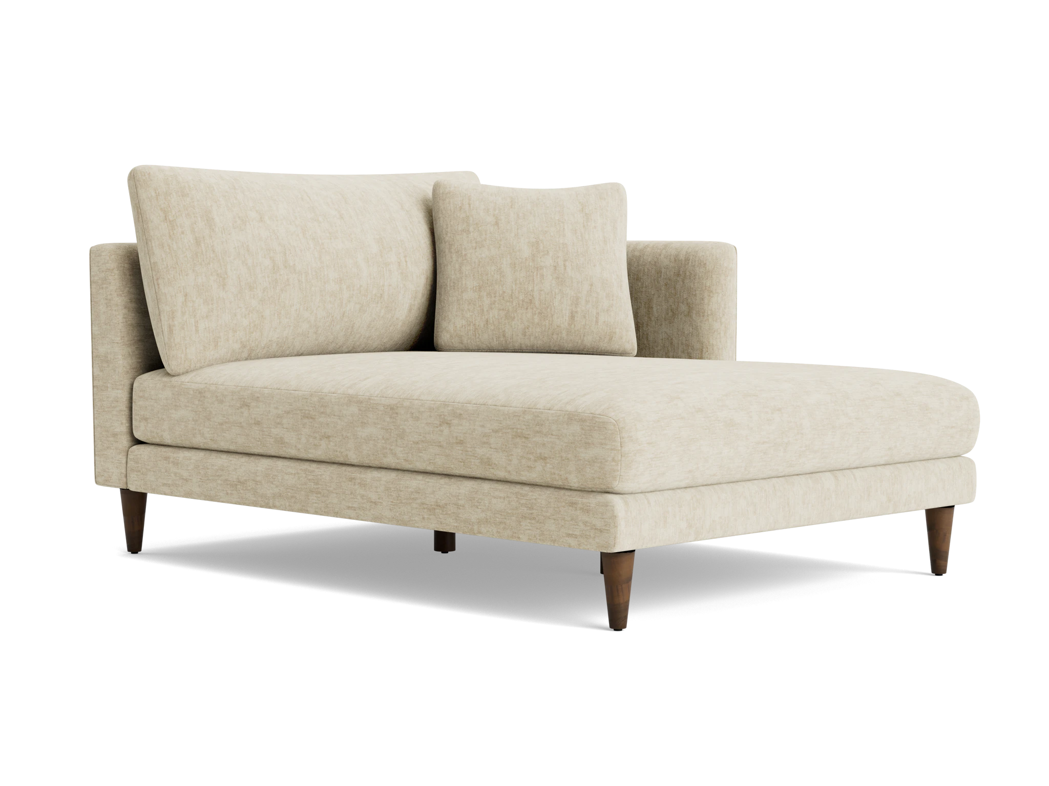 lewis single arm chaise crave irish cream