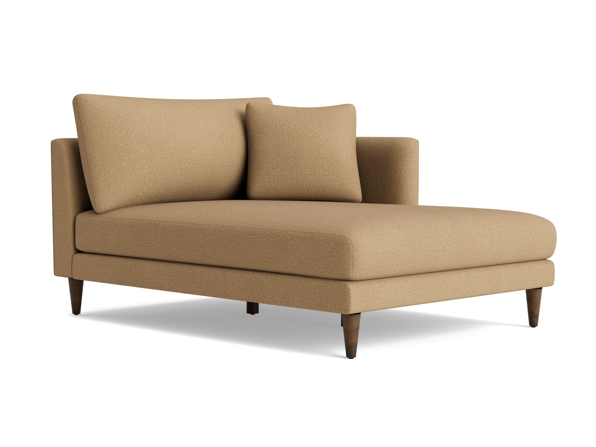 lewis single arm chaise faithful sand