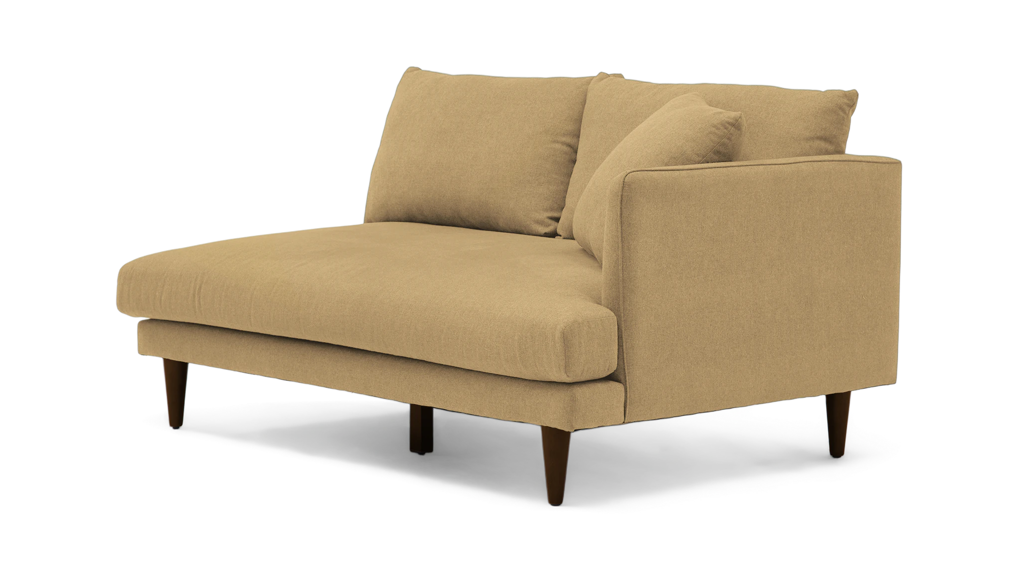 lewis single arm loveseat banks oatmeal