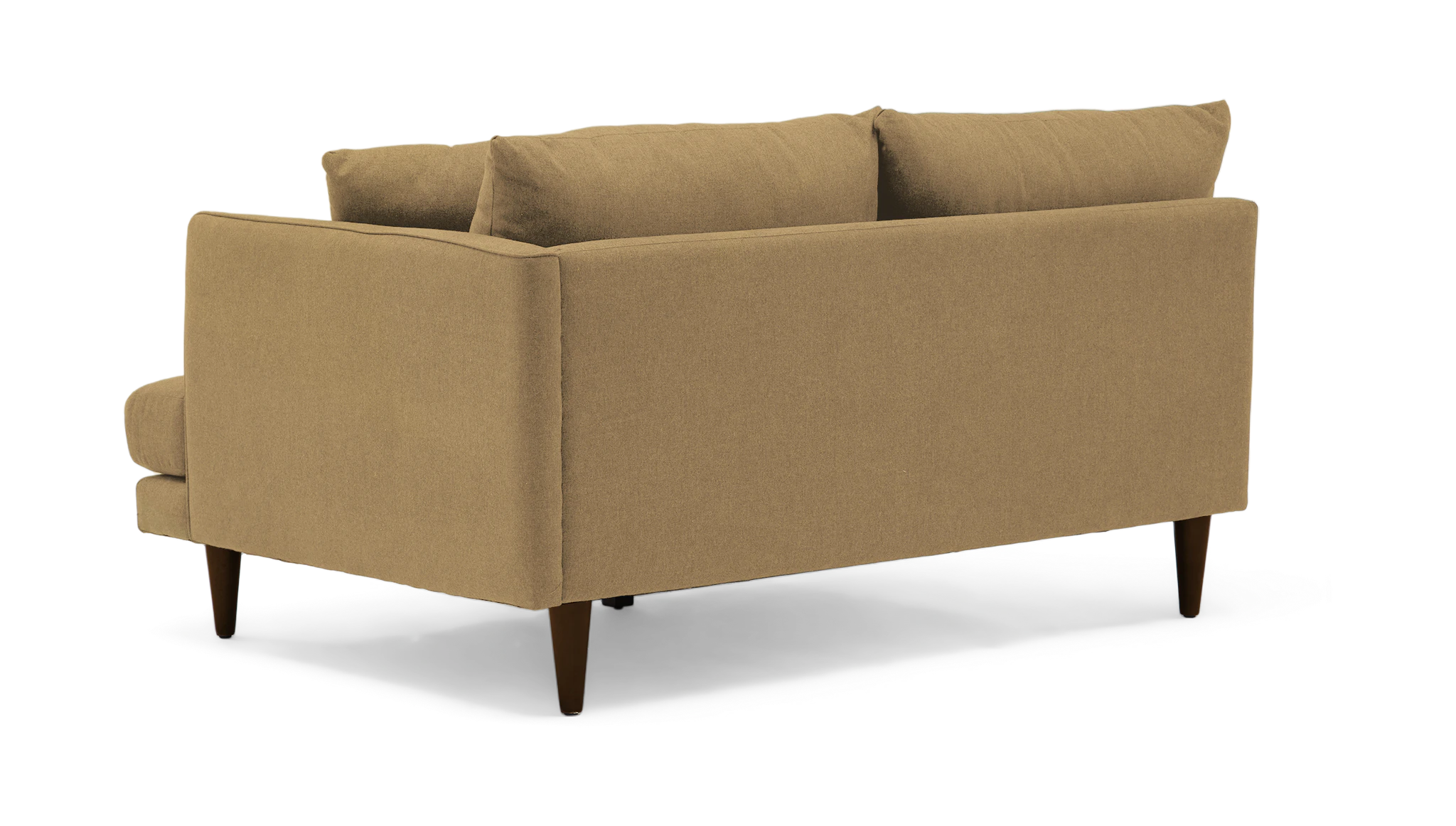 lewis single arm loveseat banks oatmeal