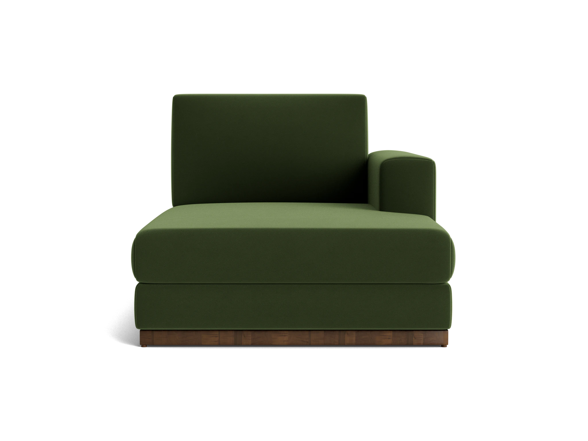 holt single arm chaise royale forest