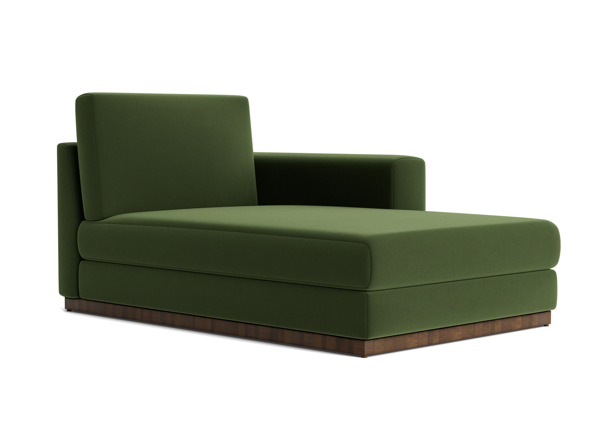 holt single arm chaise royale forest