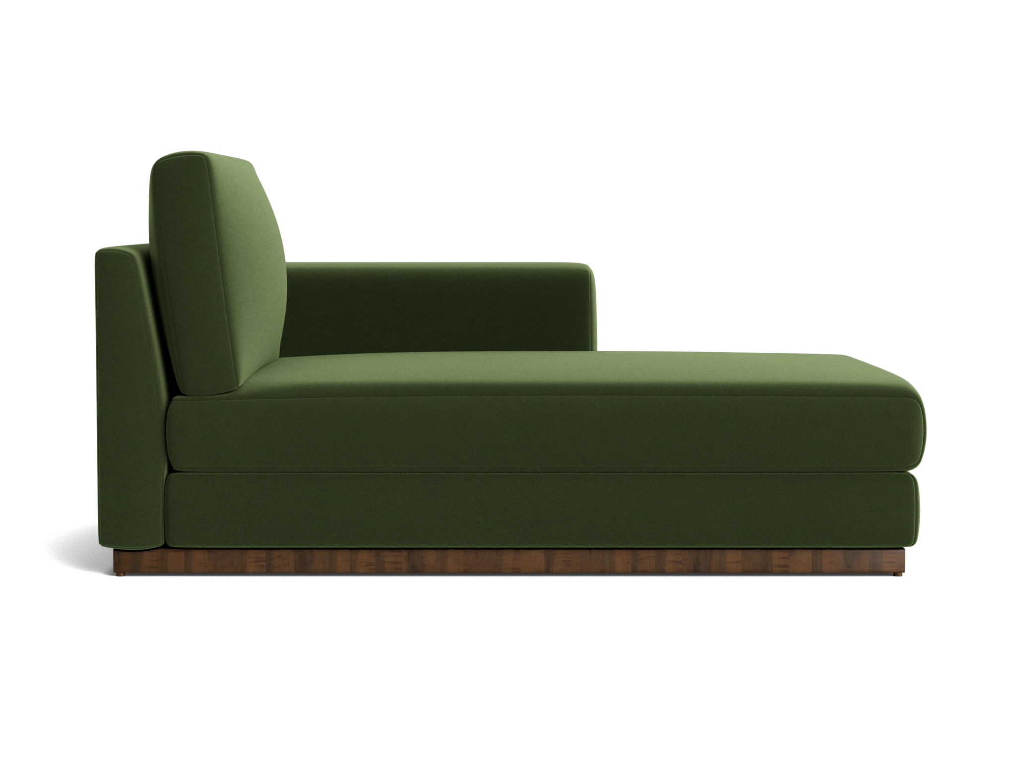 holt single arm chaise royale forest