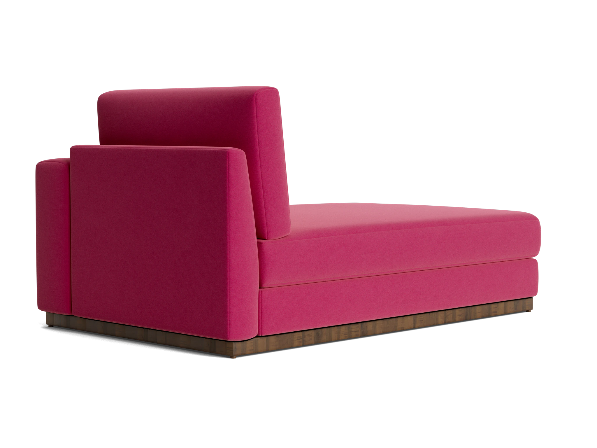 holt single arm chaise royale berry
