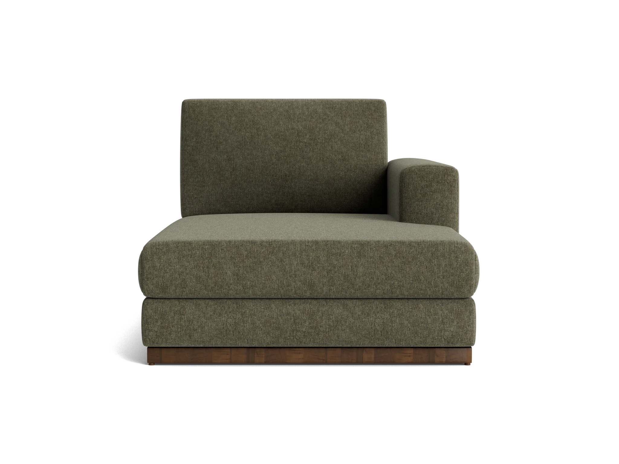 holt single arm chaise kenley spruce