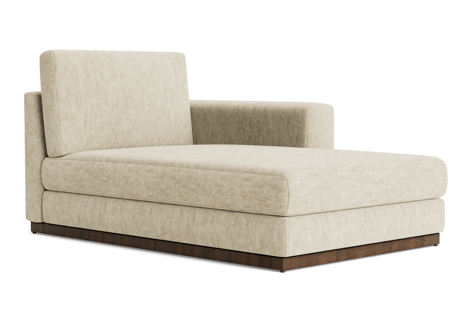 holt single arm chaise crave irish cream