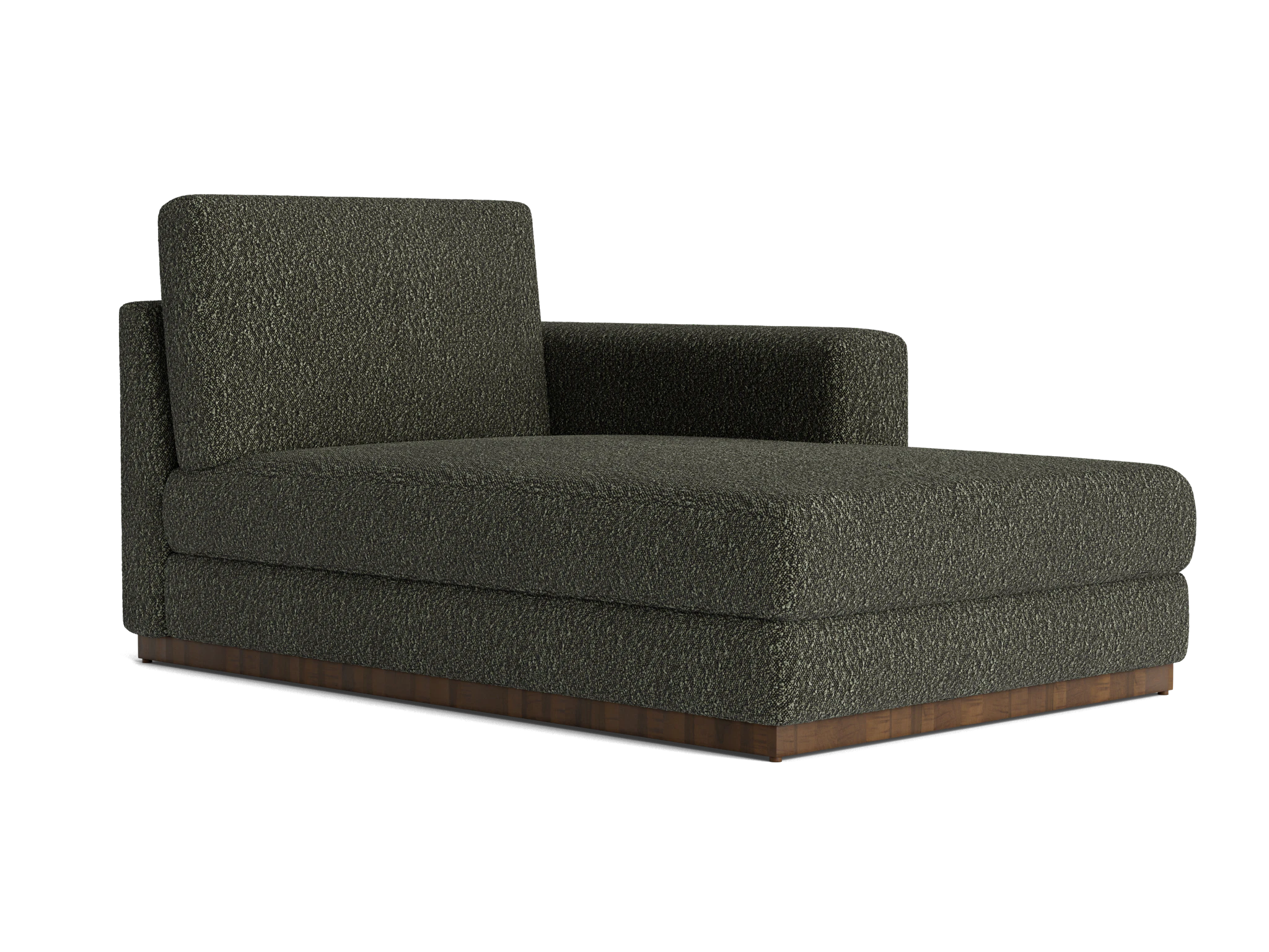 holt single arm chaise bubbly cucumber