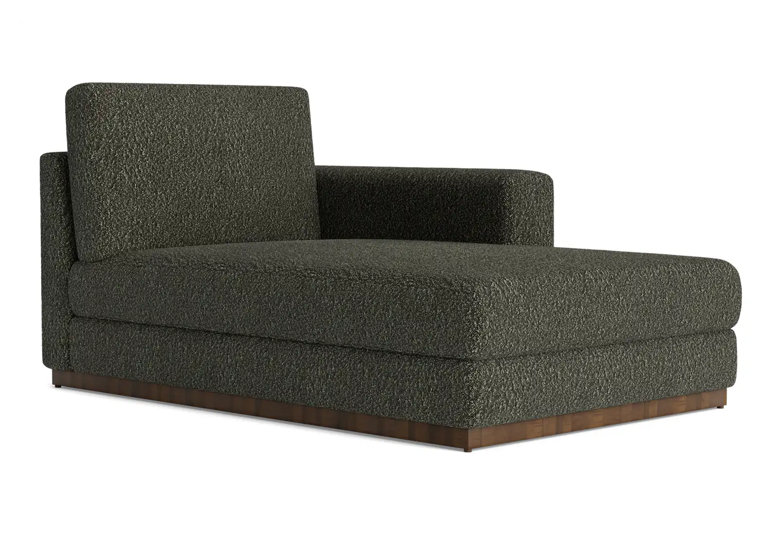 holt single arm chaise bubbly cucumber