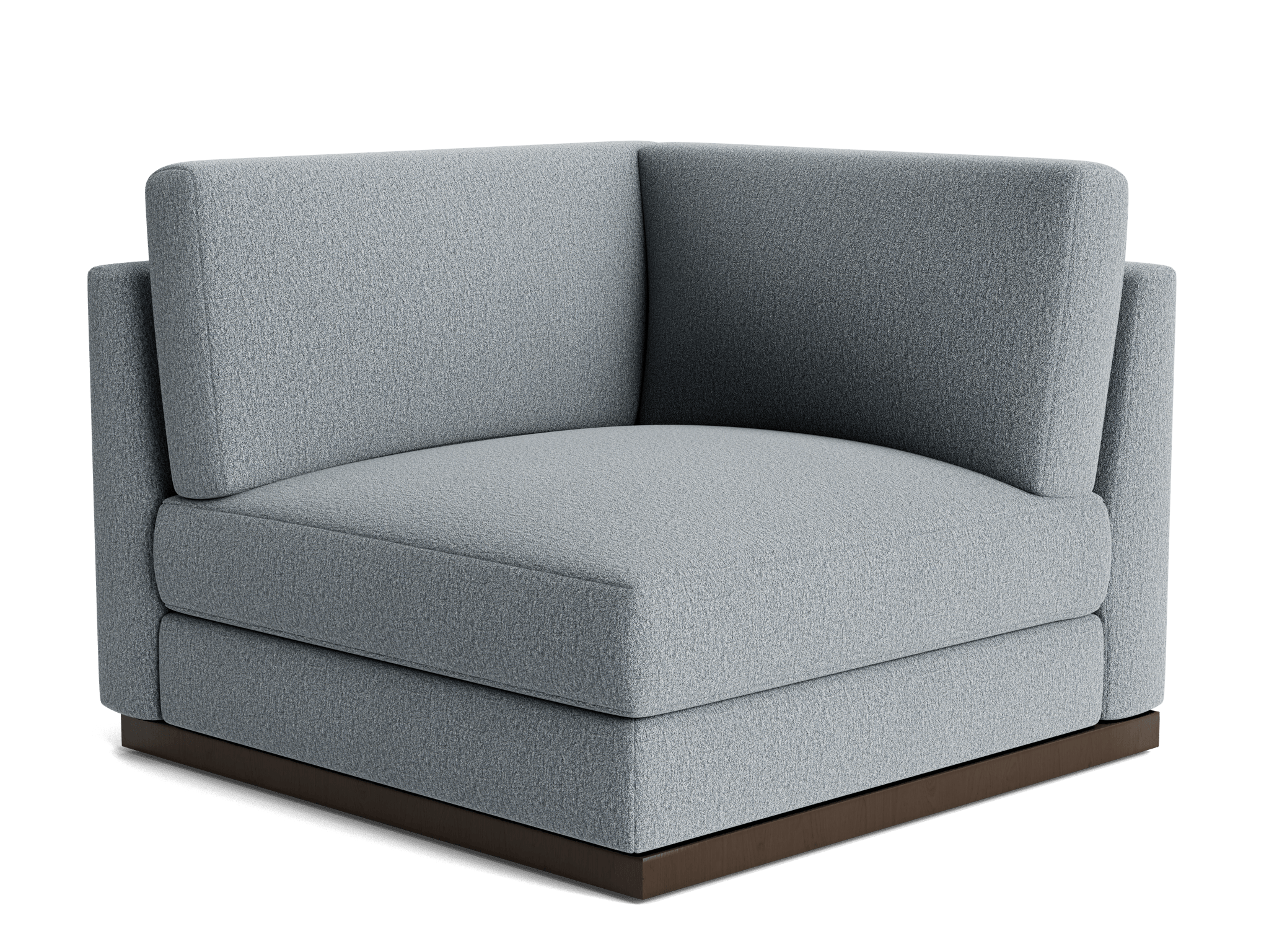 holt corner chair synergy pewter