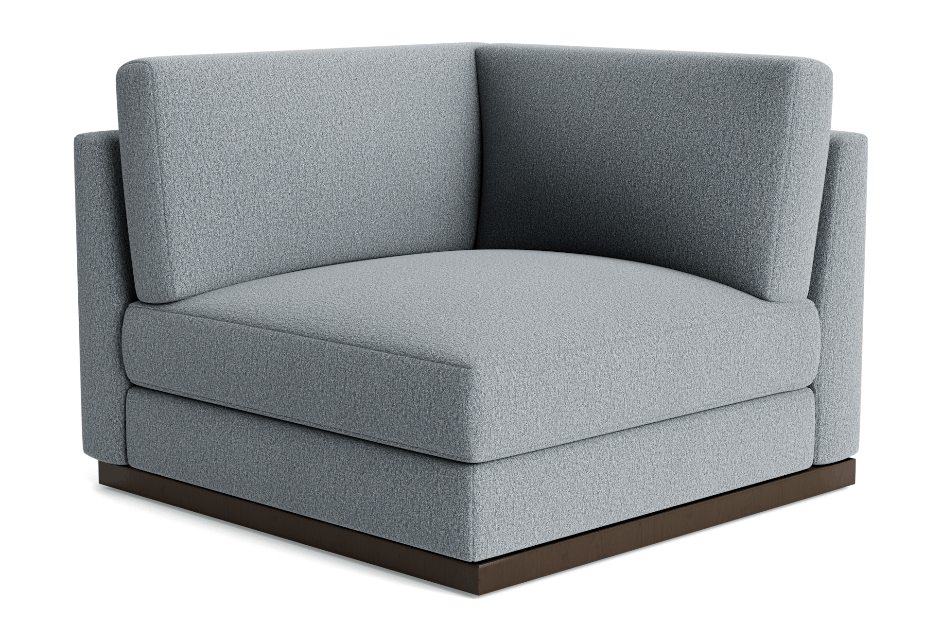 holt corner chair synergy pewter