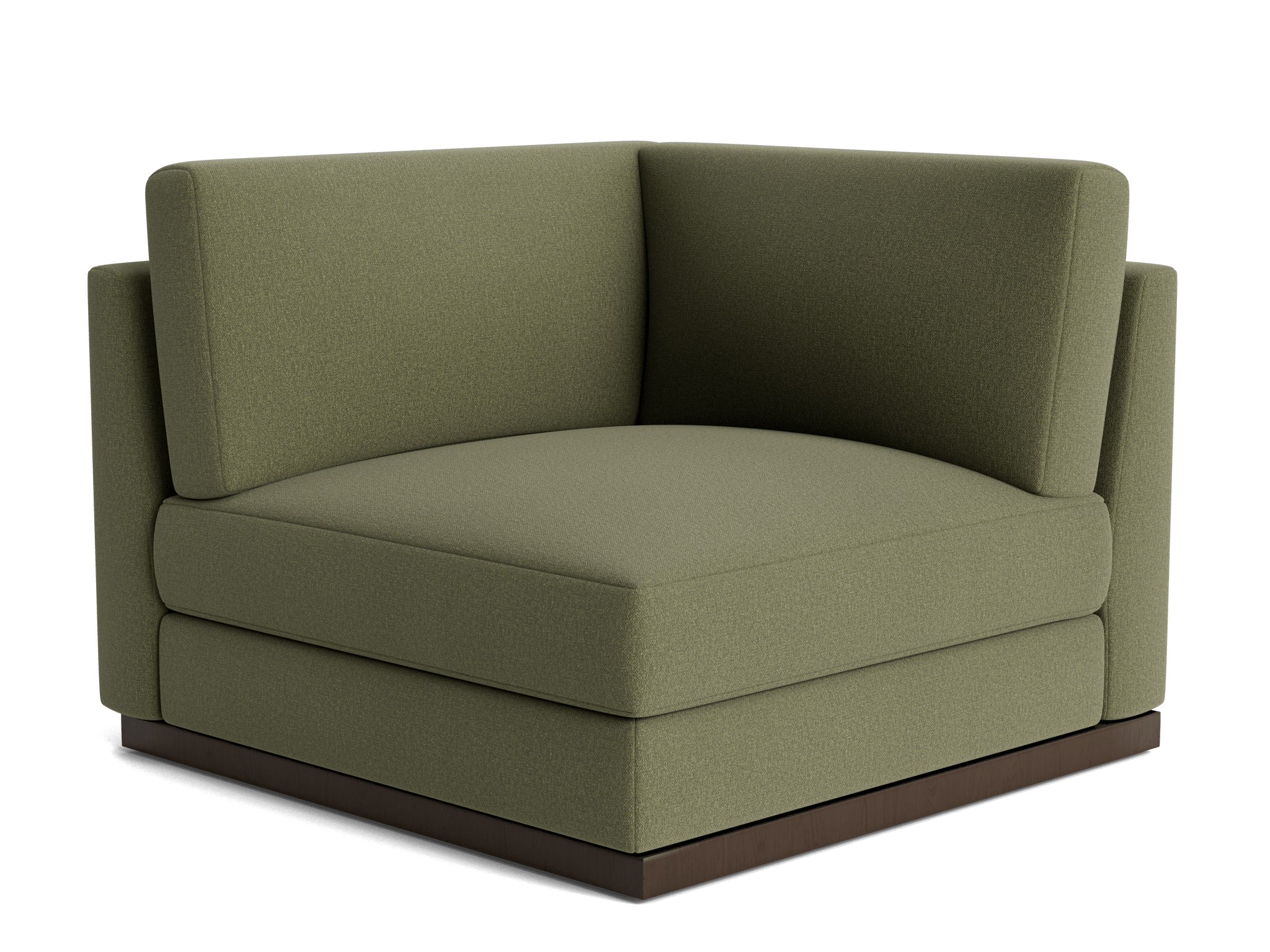 holt corner chair faithful olive