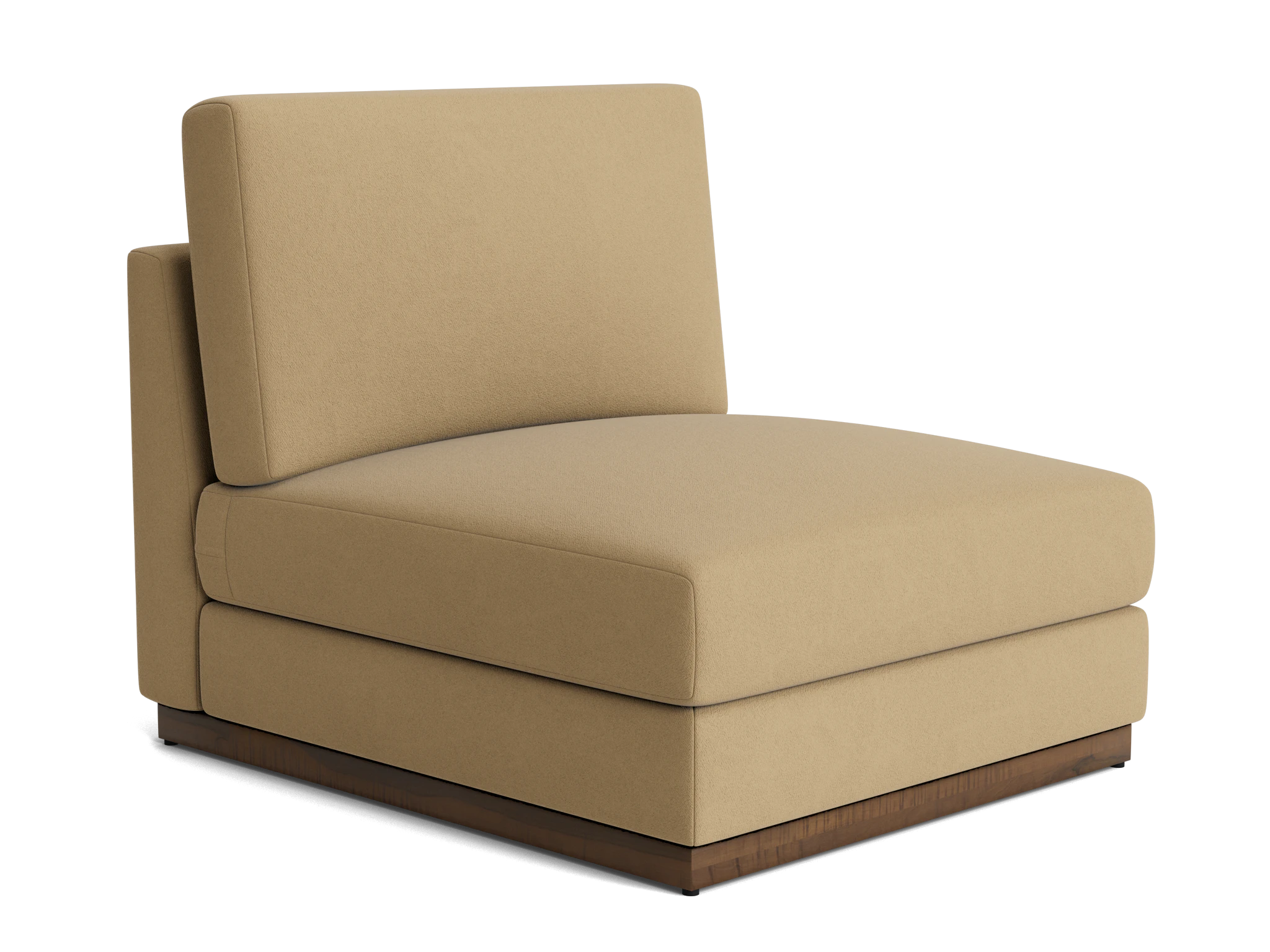 holt armless chair banks oatmeal