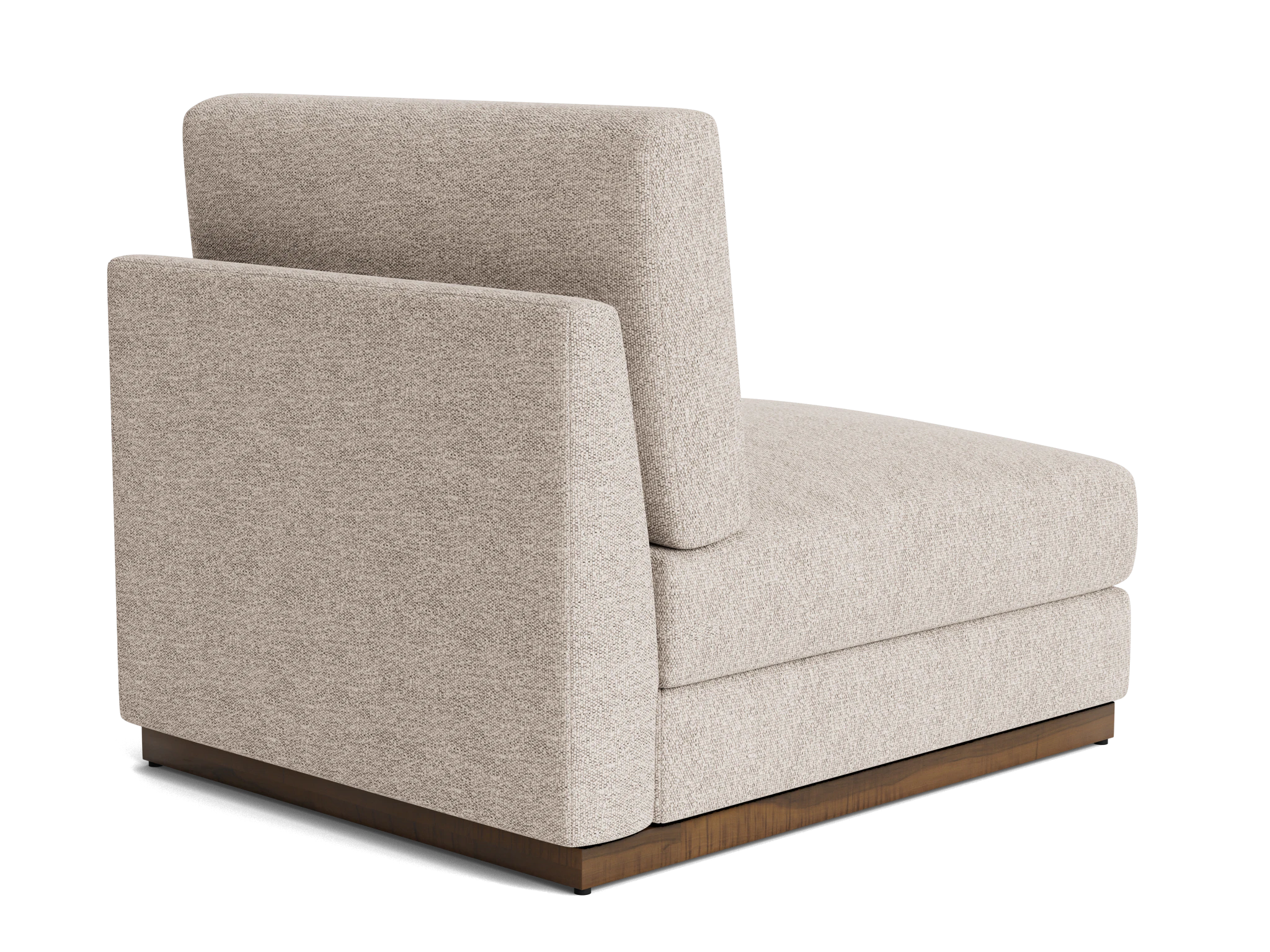 holt armless chair borough cotton