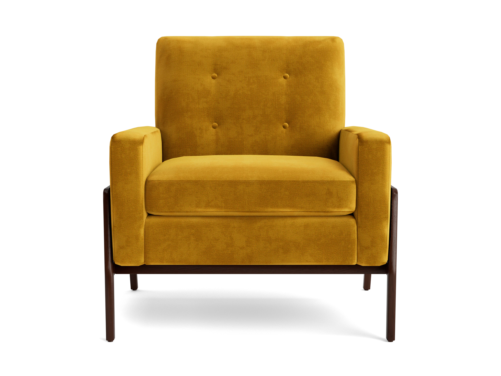 clyde chair harper amber gold