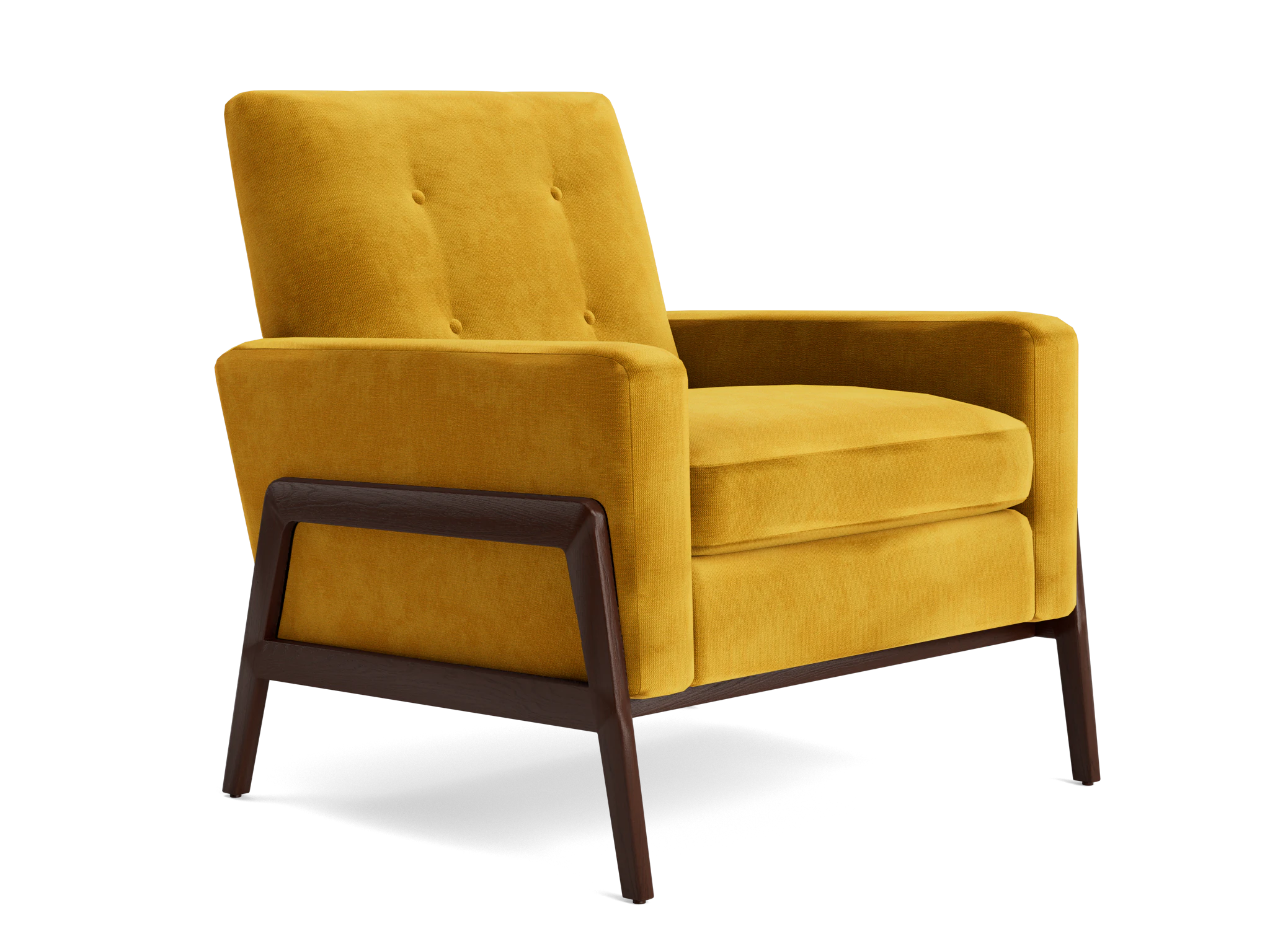 clyde chair harper amber gold