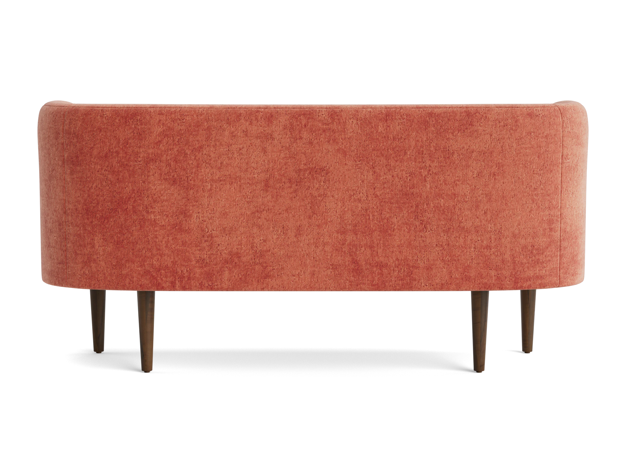 elsie bench plush terra rose