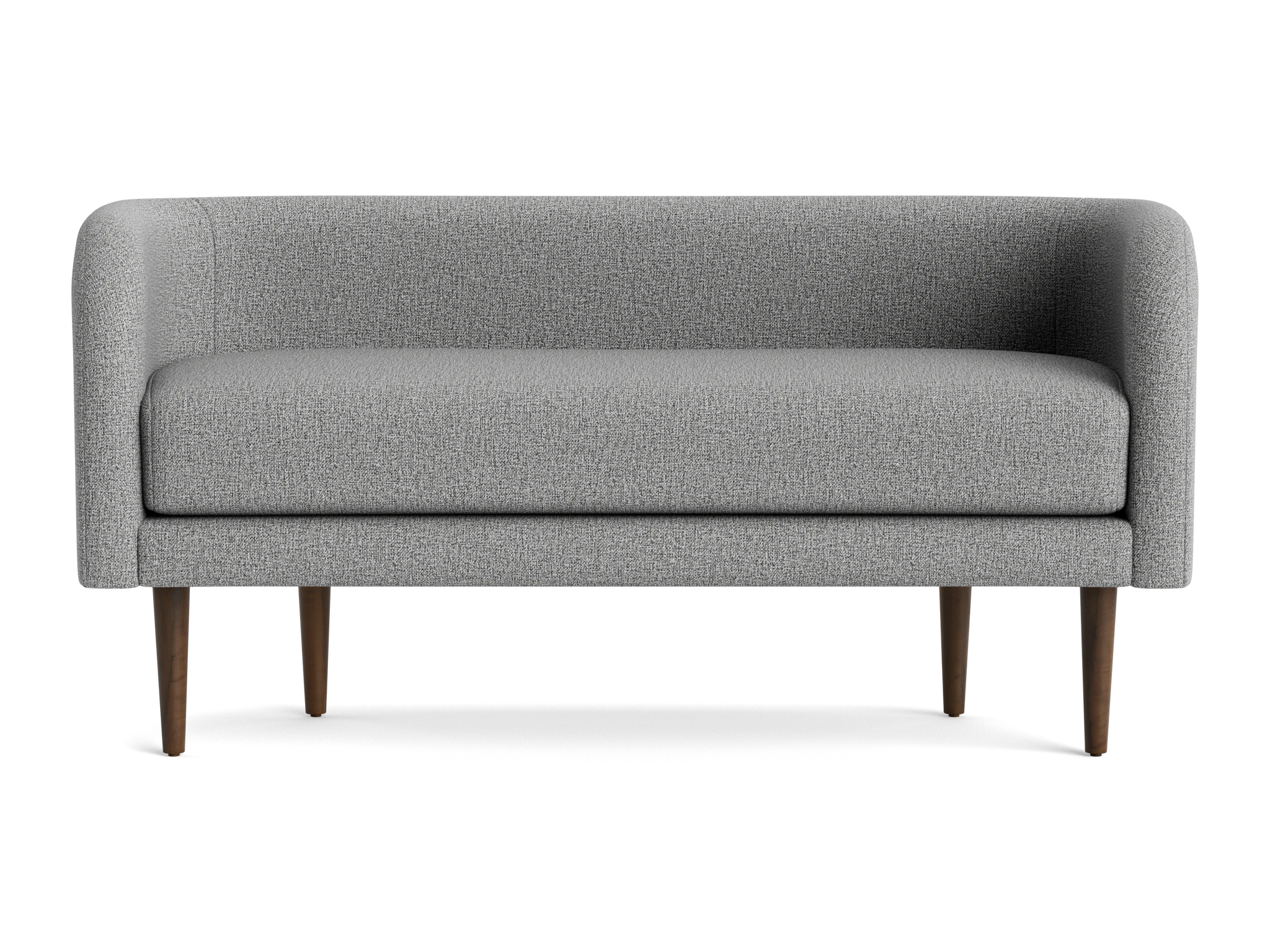 elsie bench taylor felt gray