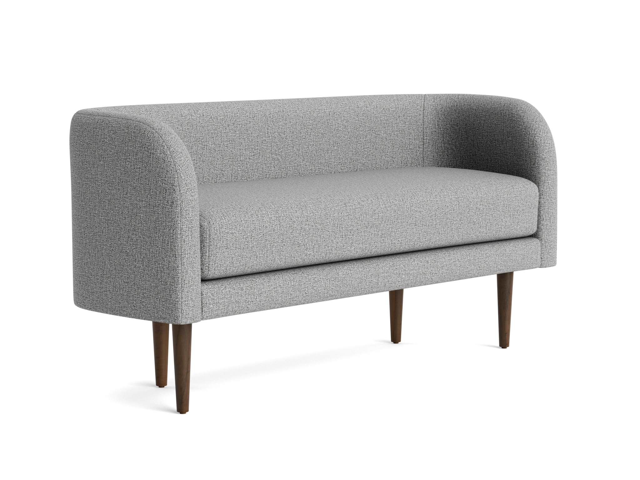 elsie bench taylor felt gray