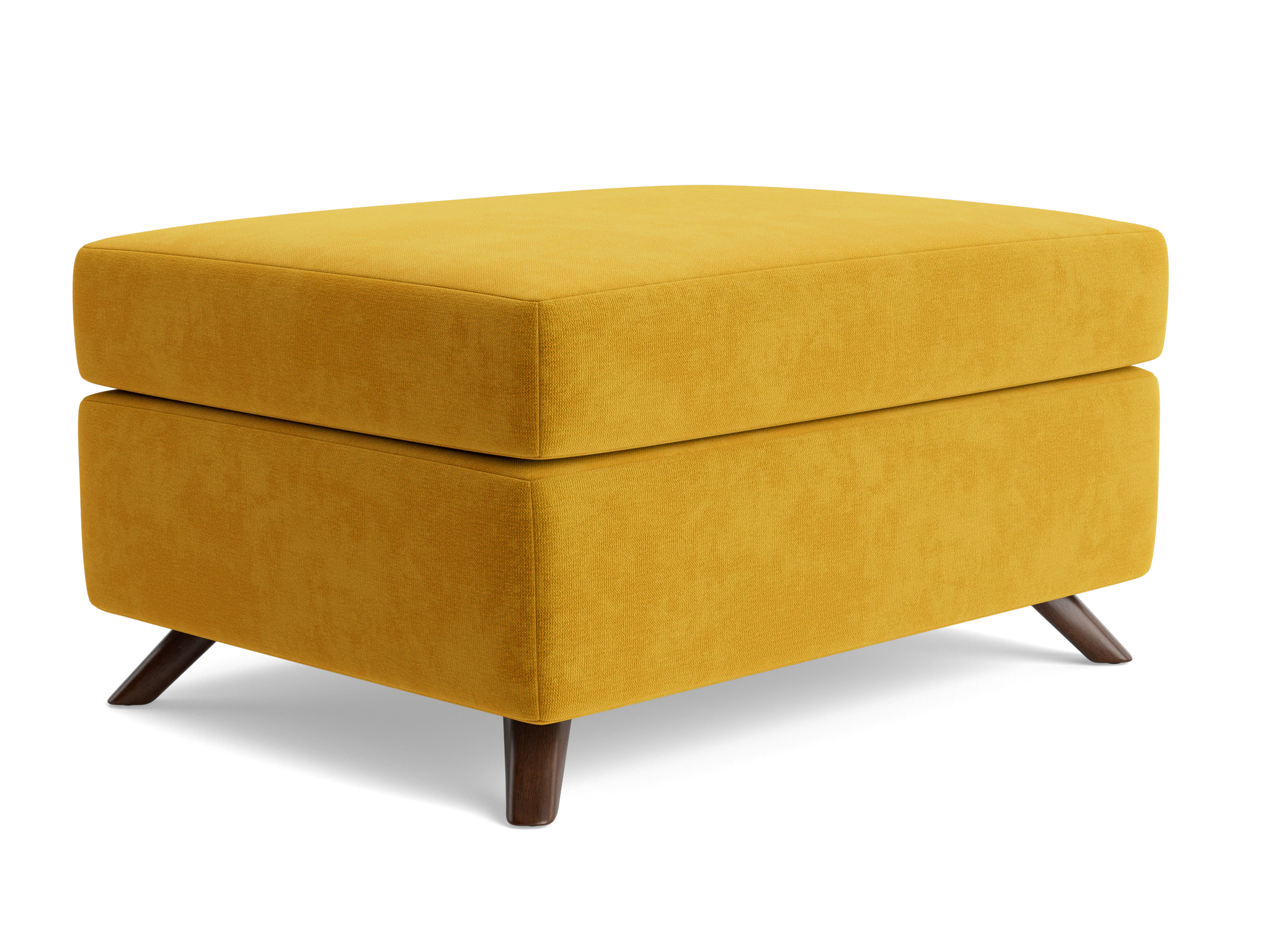 hopson storage ottoman harper amber gold