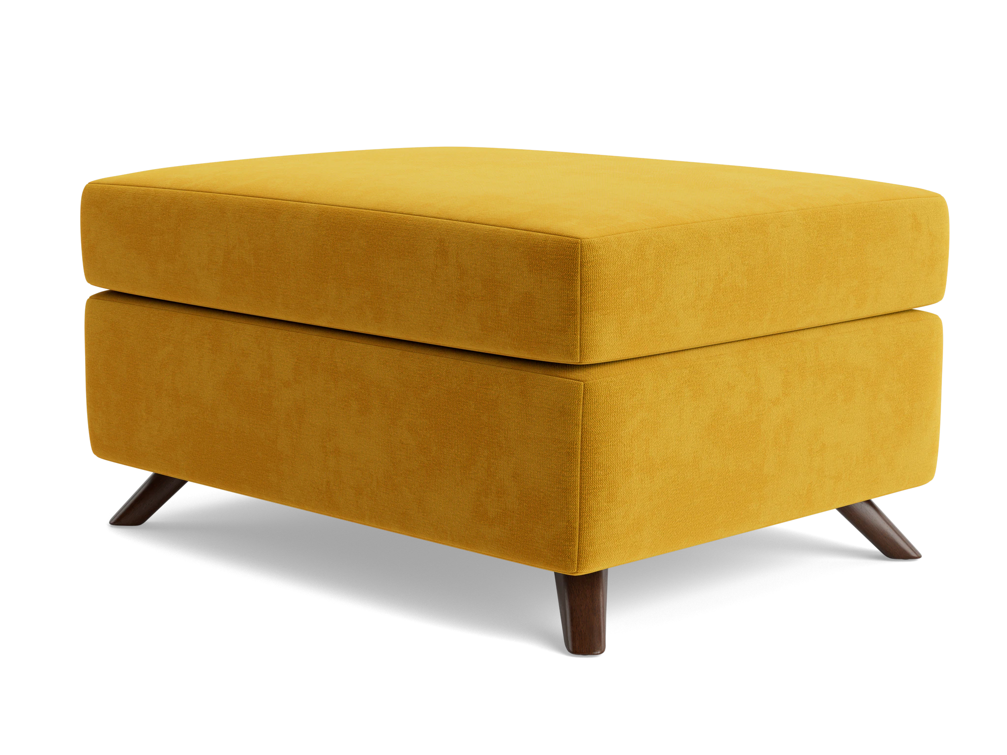 hopson storage ottoman harper amber gold