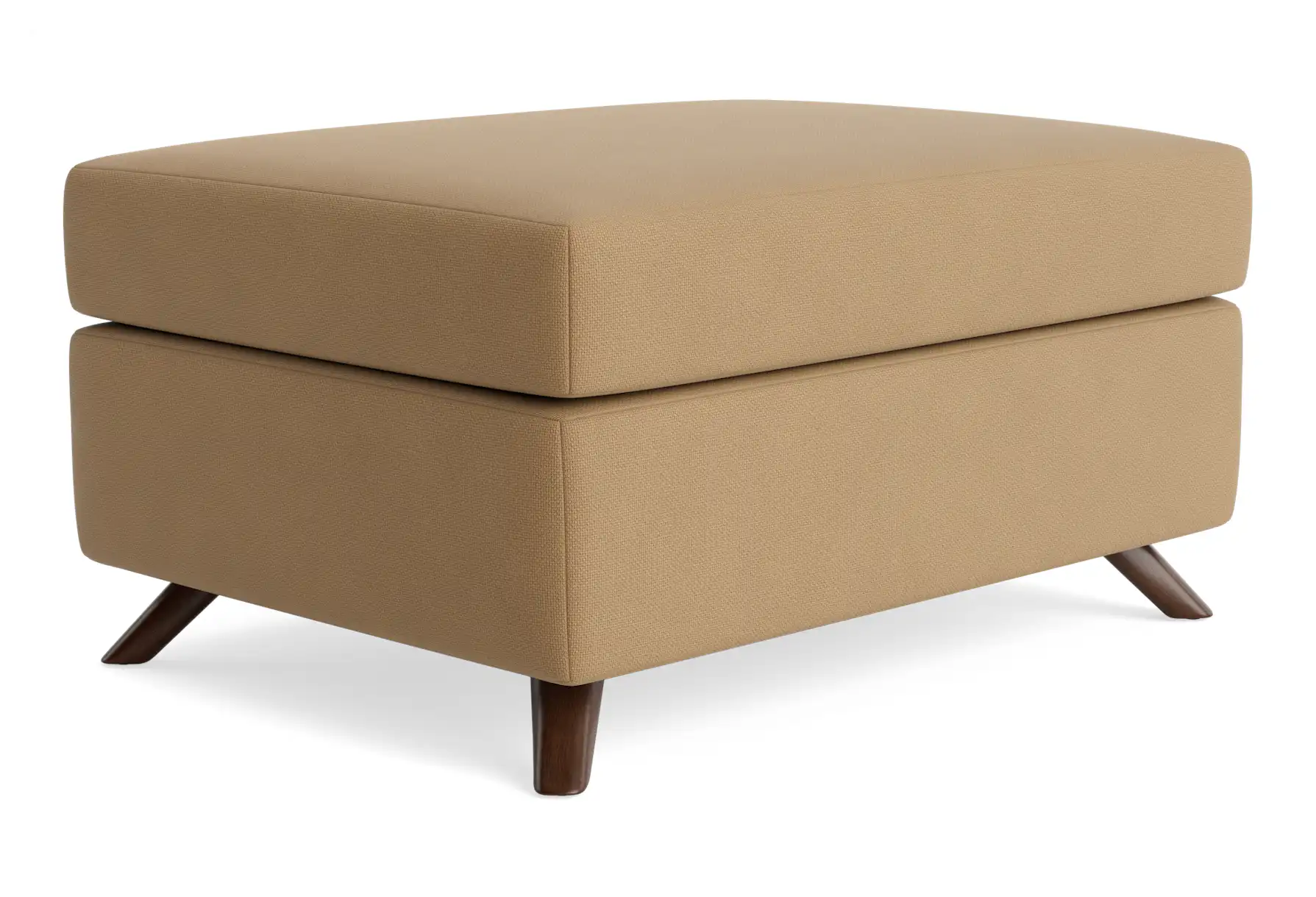 hopson storage ottoman washed california biscuit