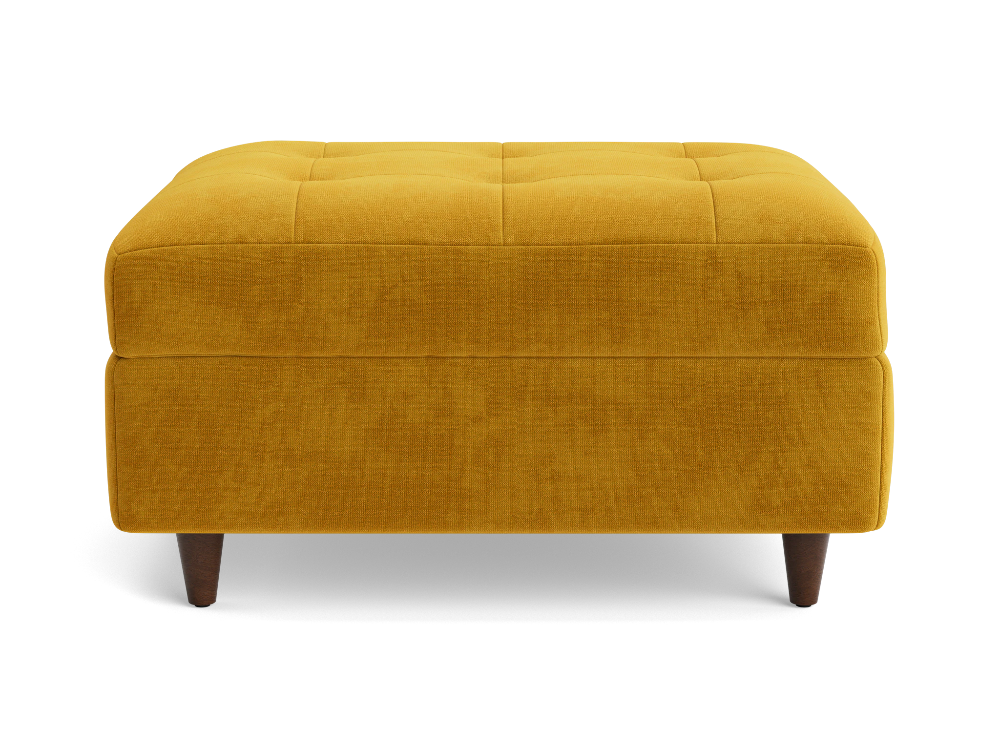 eliot storage ottoman harper amber gold