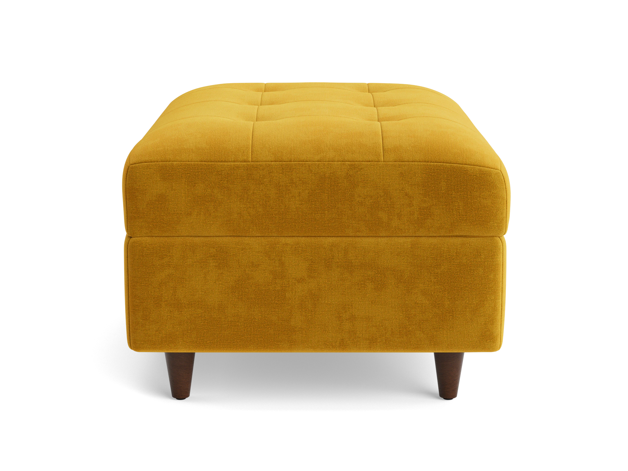 eliot storage ottoman harper amber gold