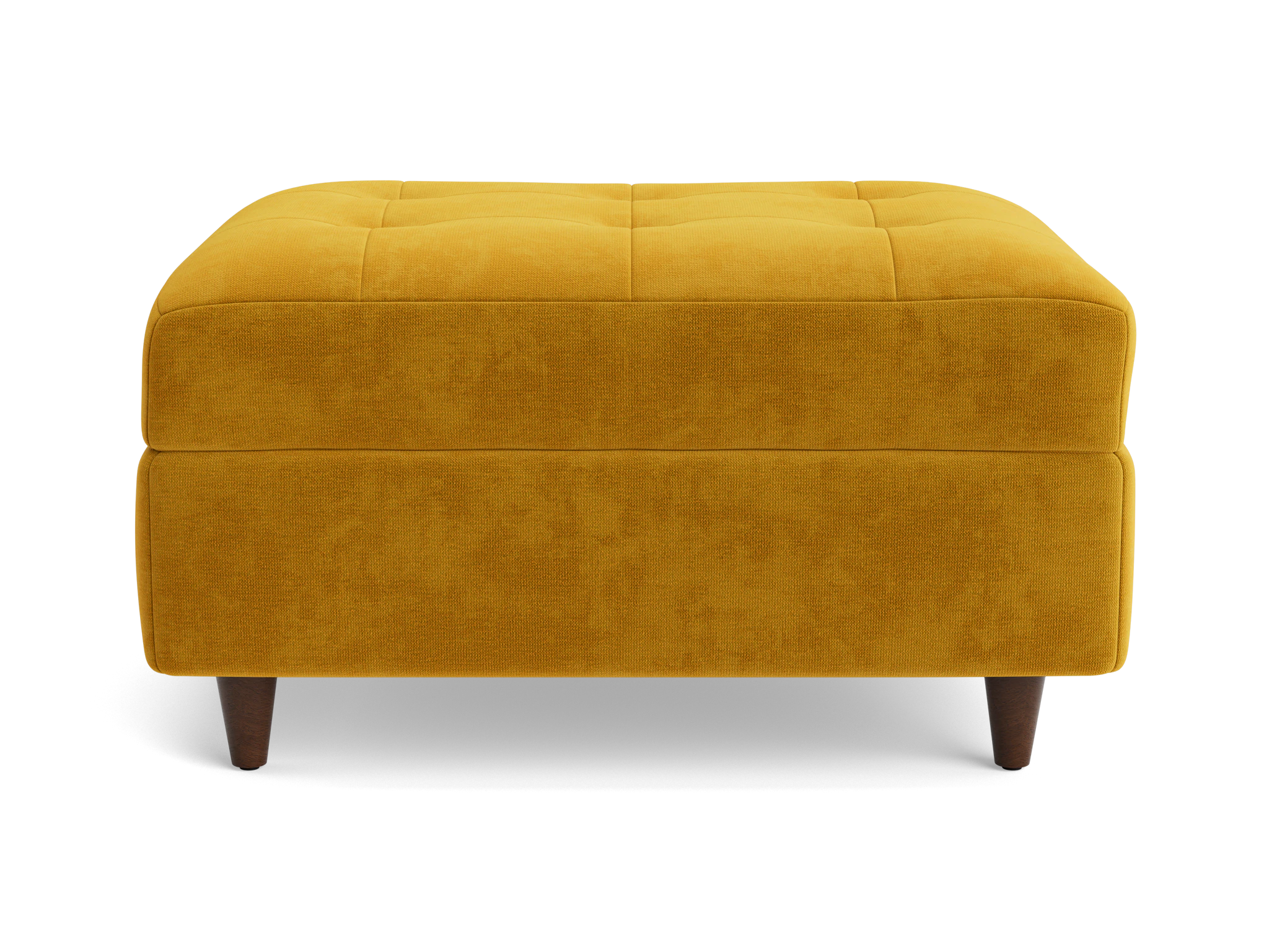 eliot storage ottoman harper amber gold