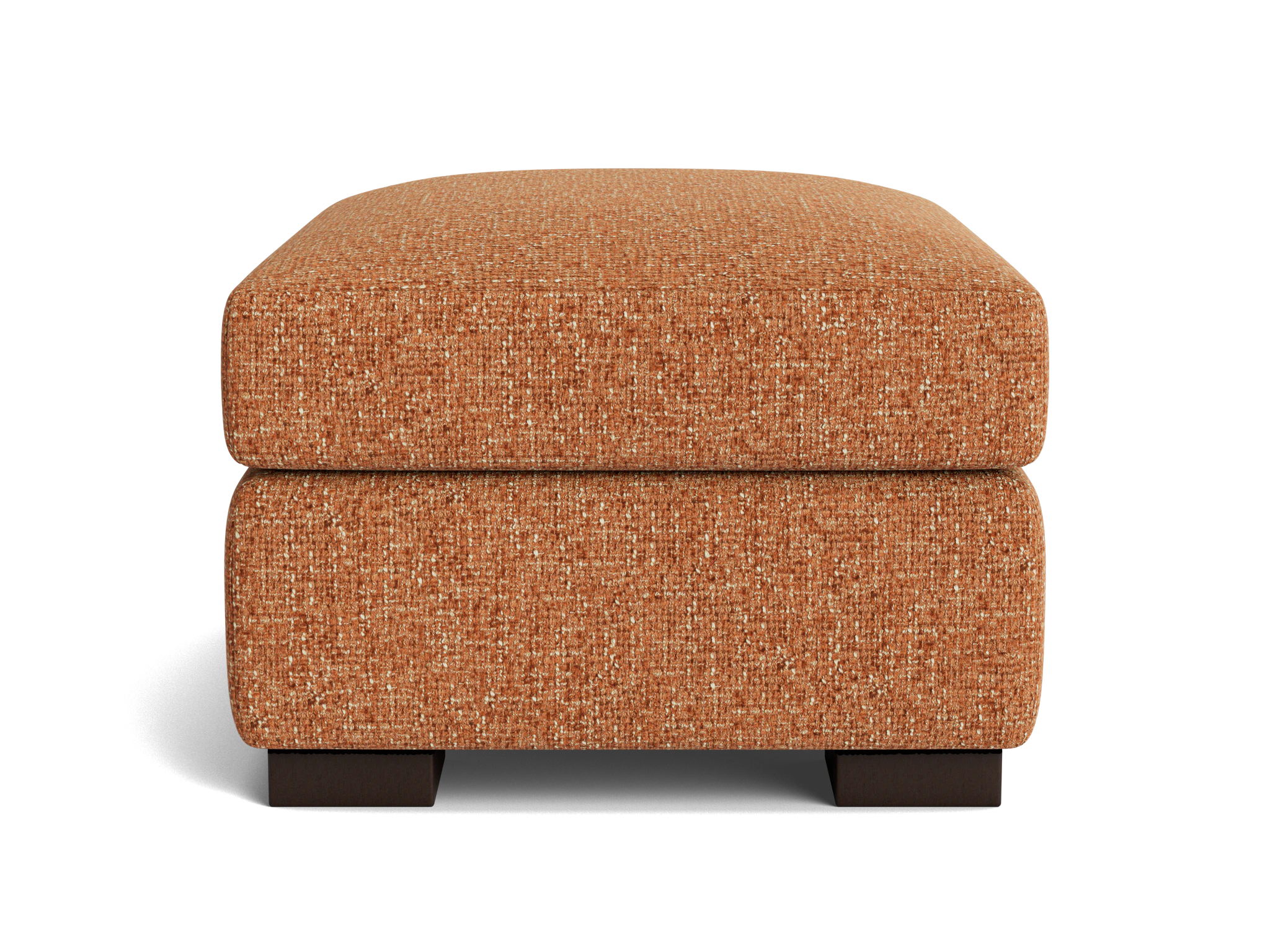 anton storage ottoman bungalow pantone glazed ginger