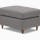 hughes storage ottoman taylor felt grey