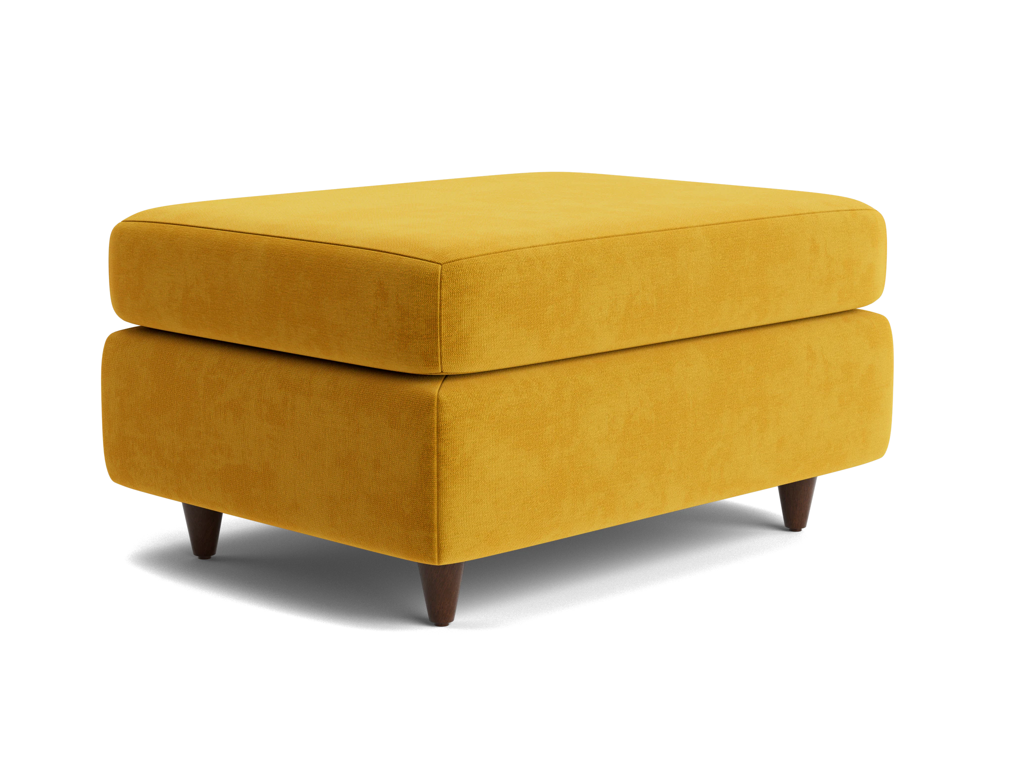 hughes storage ottoman harper amber gold