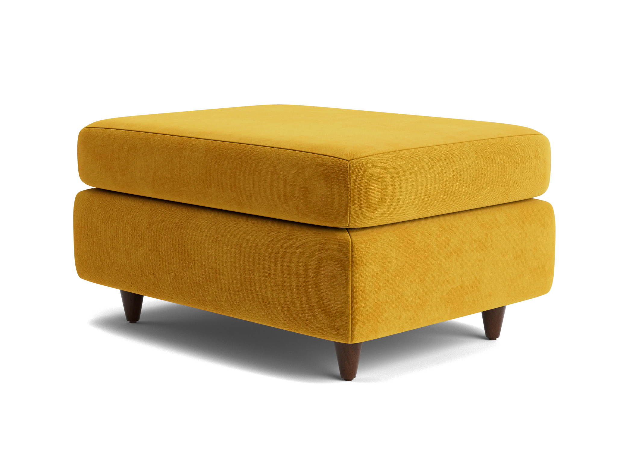 hughes storage ottoman harper amber gold