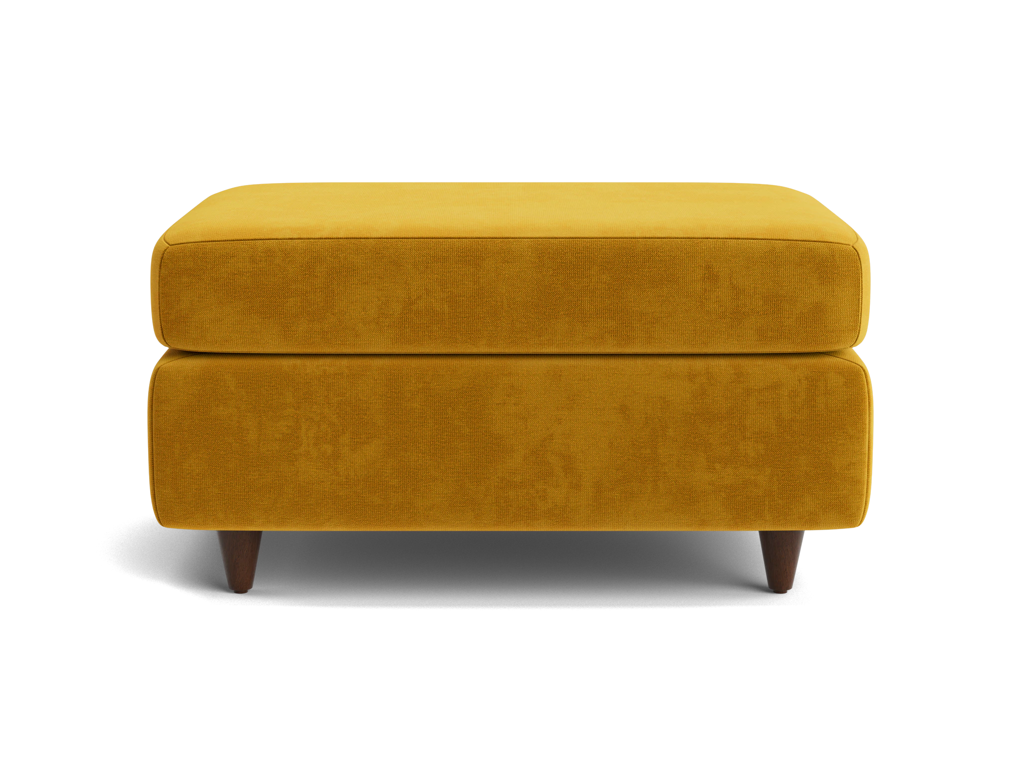 hughes storage ottoman harper amber gold