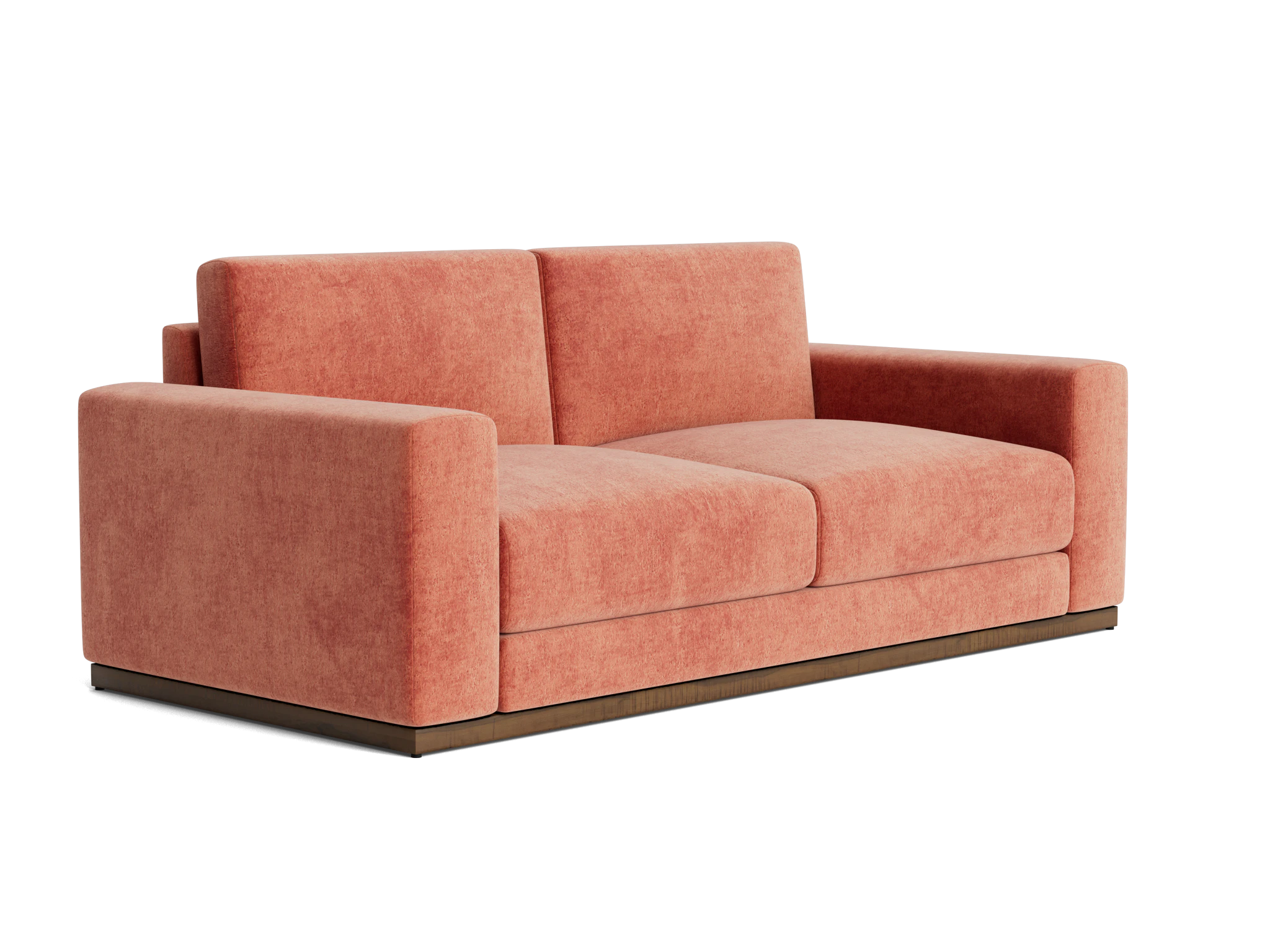 holt sofa plush terra rose