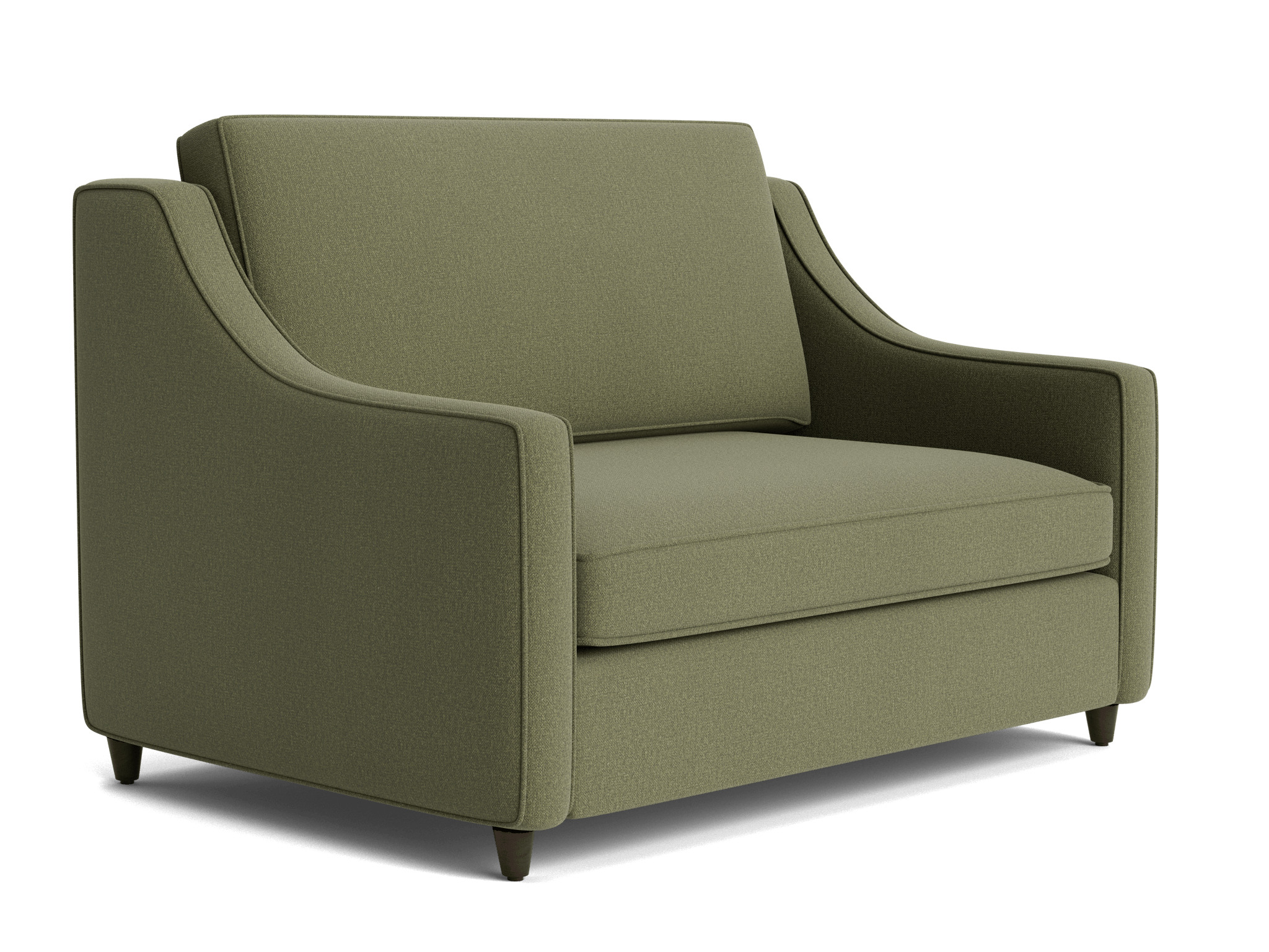 brooks twin sleeper sofa faithful olive