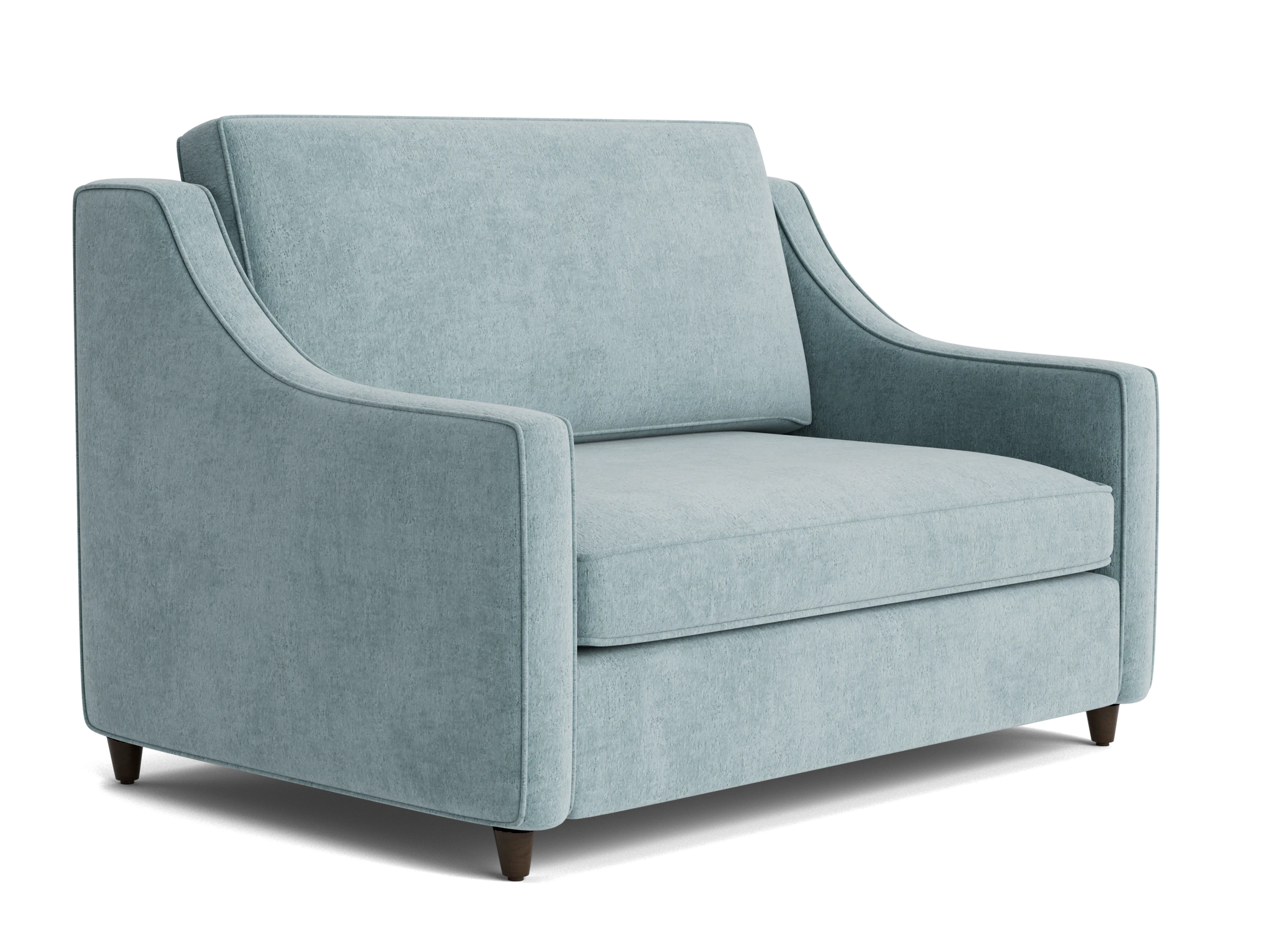 brooks twin sleeper sofa plush mist