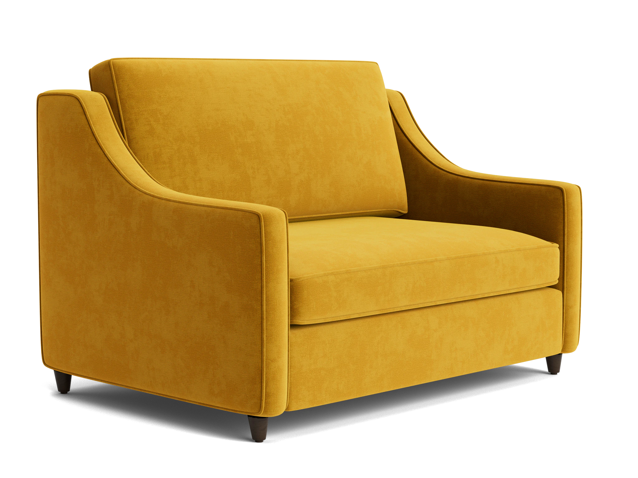 brooks twin sleeper sofa harper amber gold
