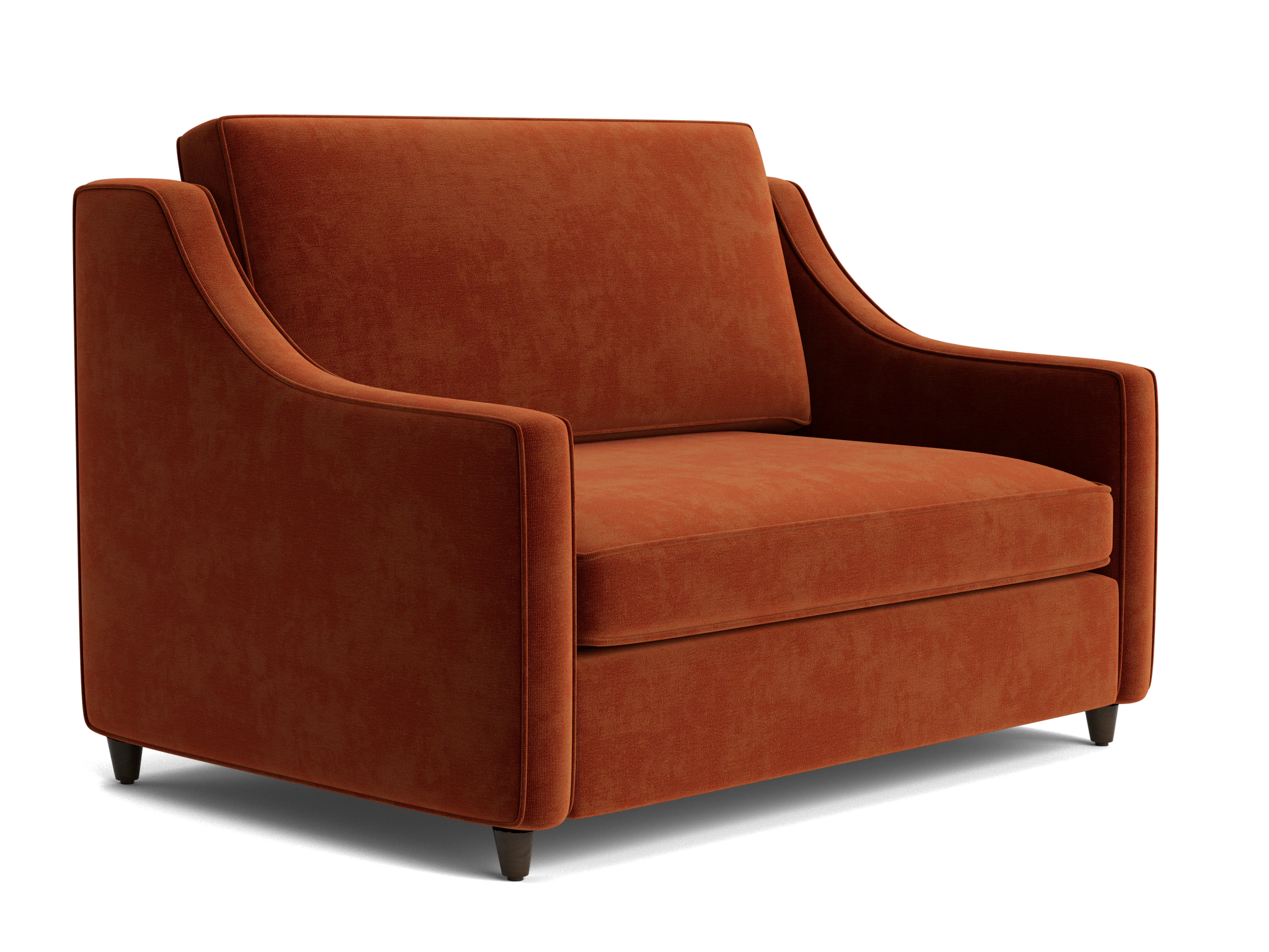 brooks twin sleeper sofa harper cinnamon