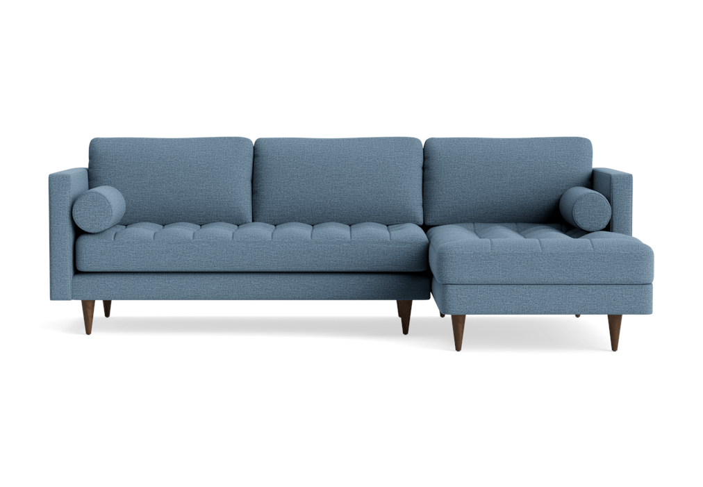 briar sectional milo french blue