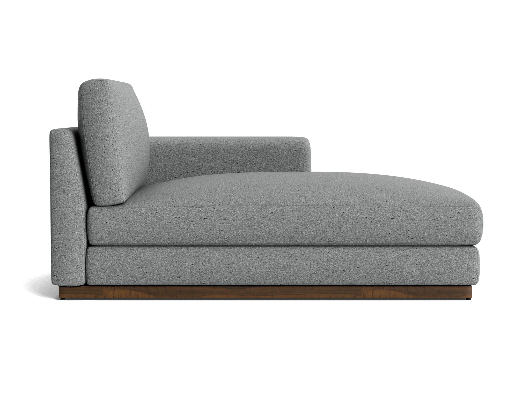 holt single arm storage chaise essence ash