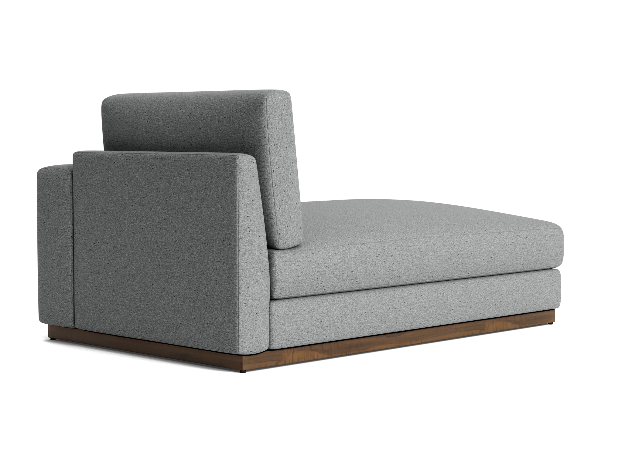 holt single arm storage chaise essence ash