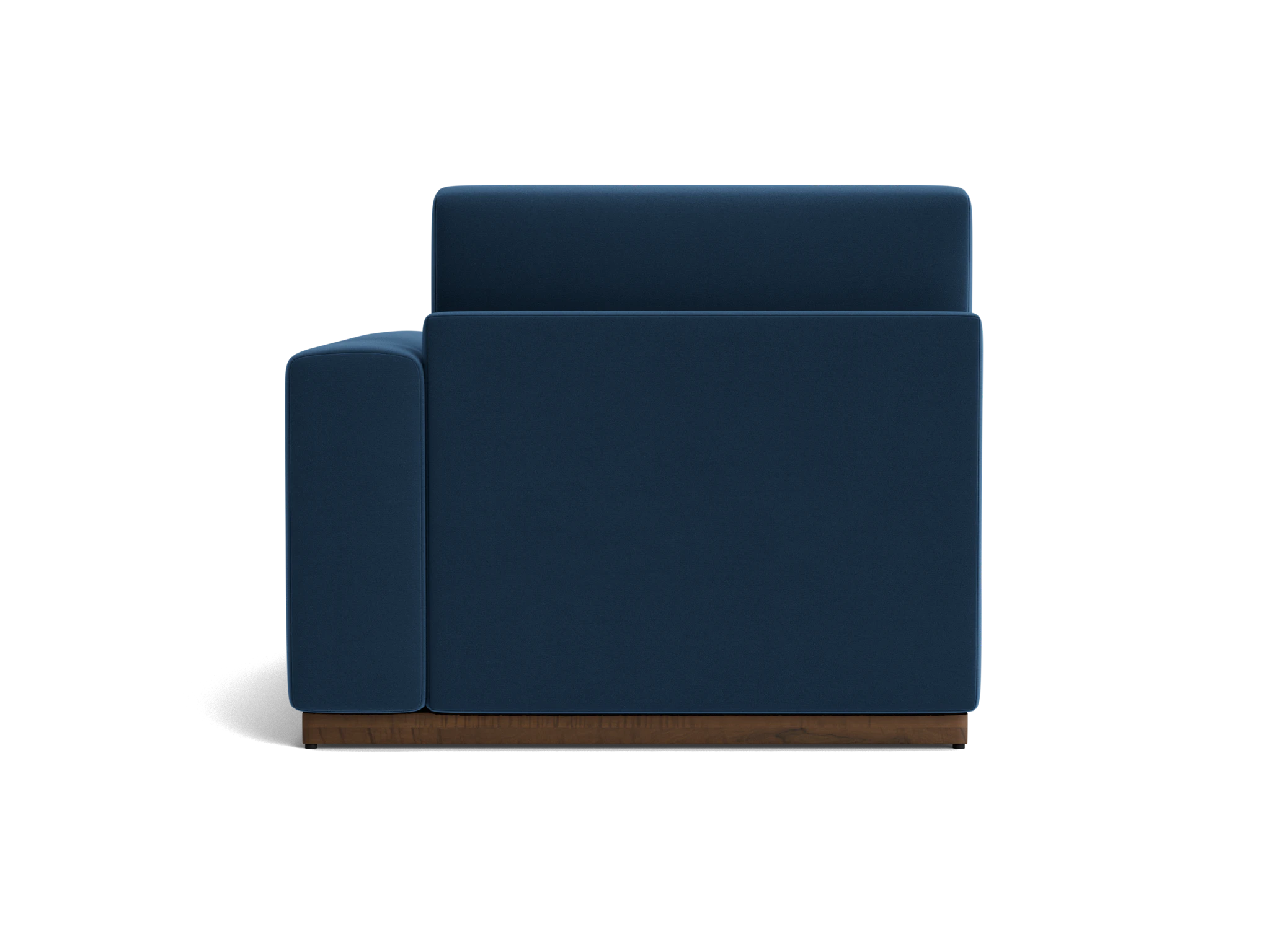 holt single arm storage chaise royale cobalt