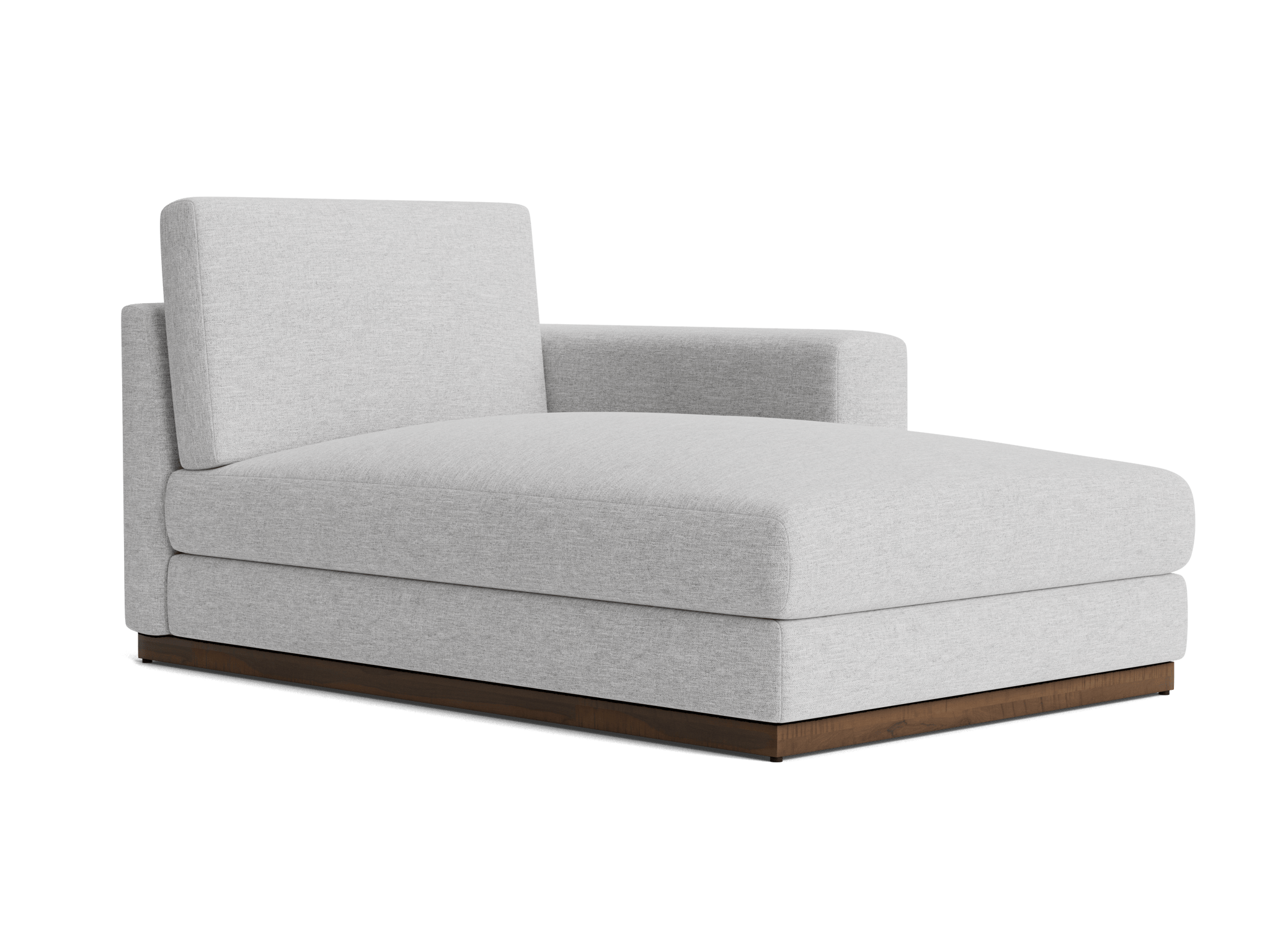 holt single arm storage chaise milo dove