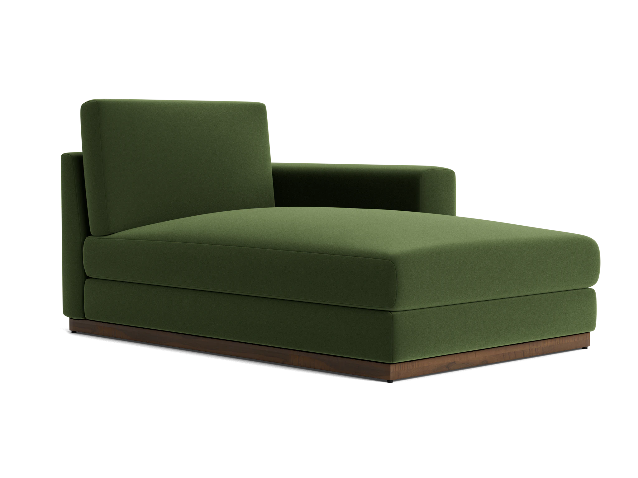 holt single arm storage chaise royale forest
