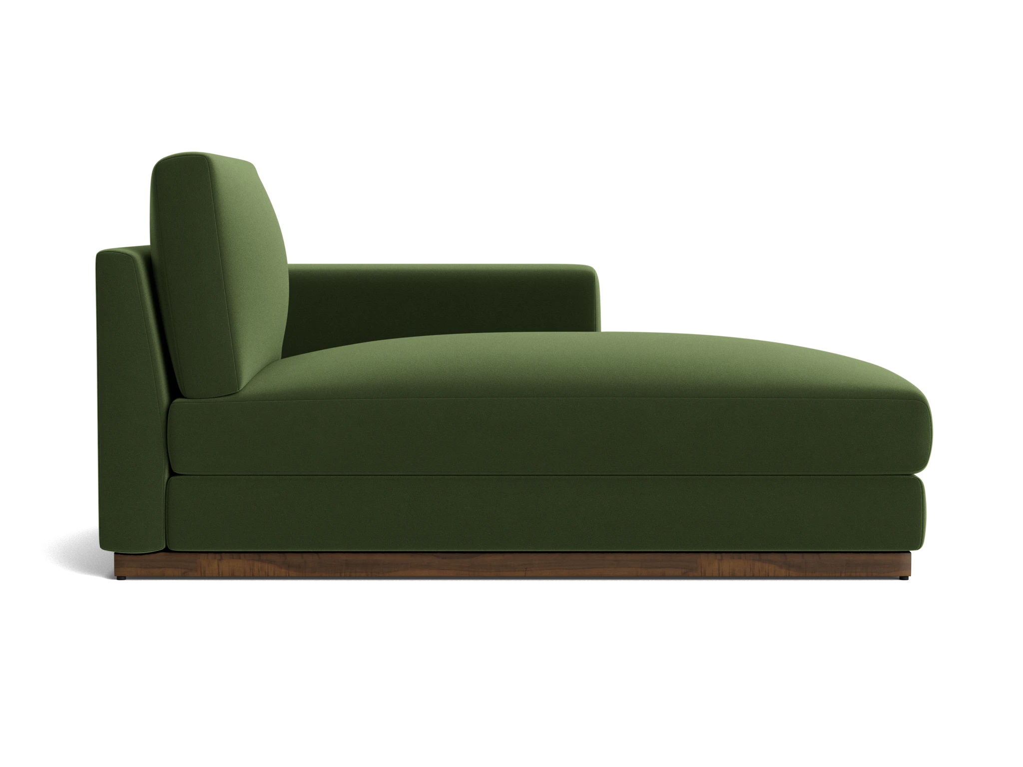 holt single arm storage chaise royale forest