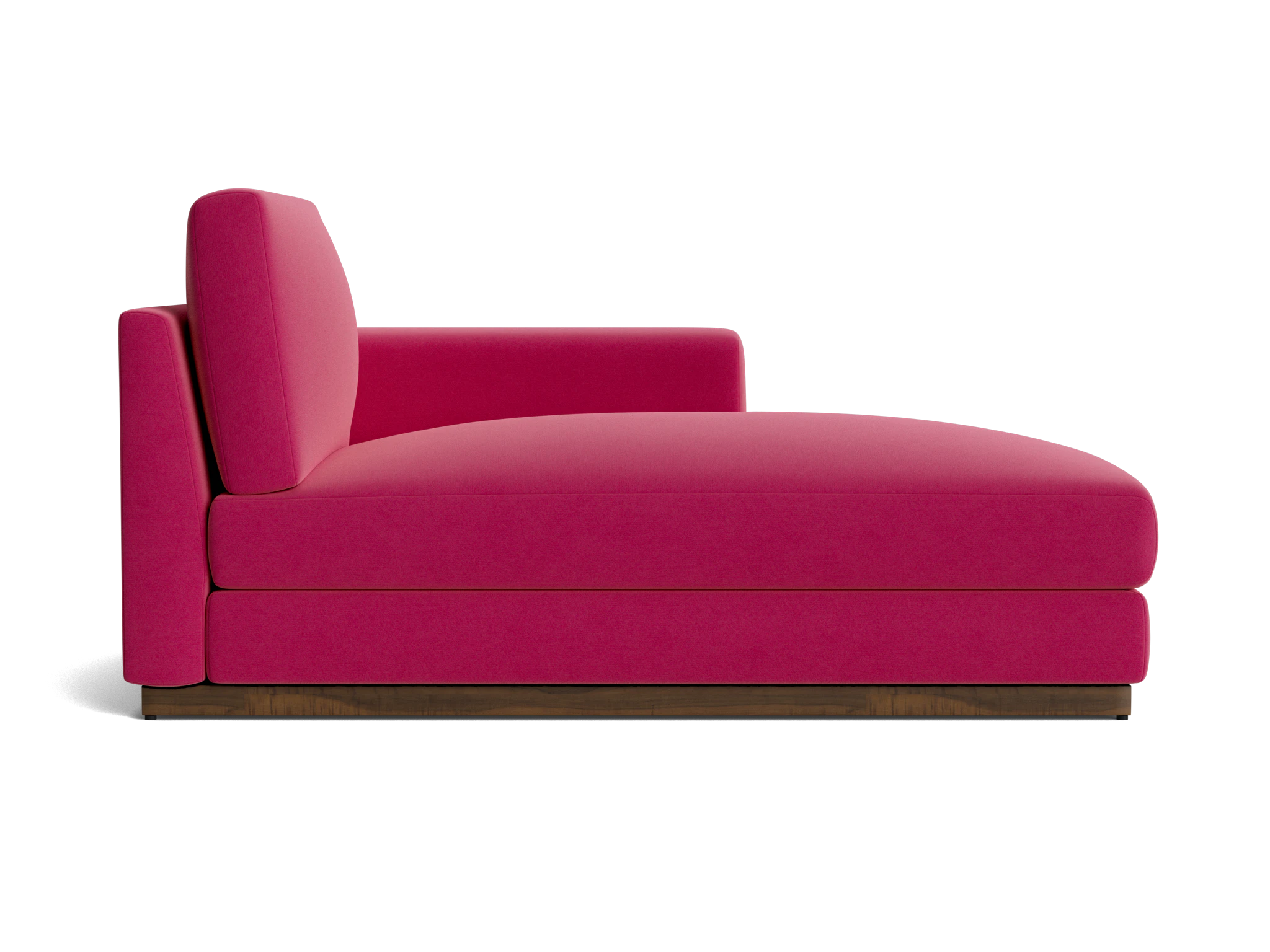 holt single arm storage chaise royale berry