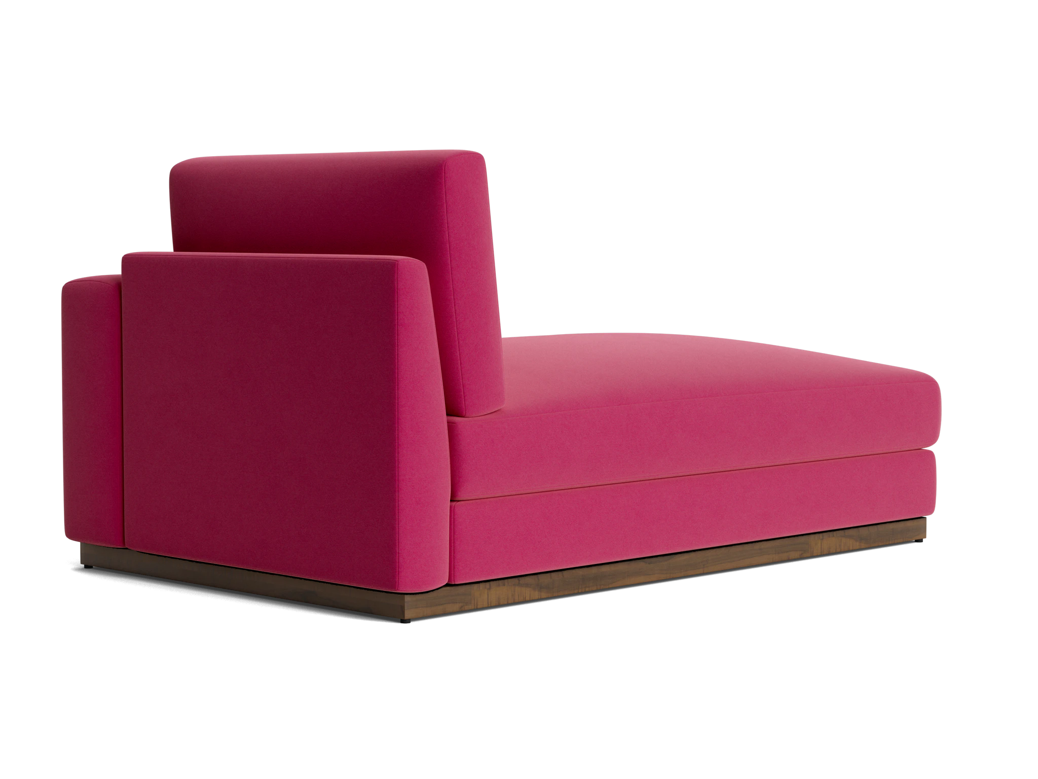 holt single arm storage chaise royale berry