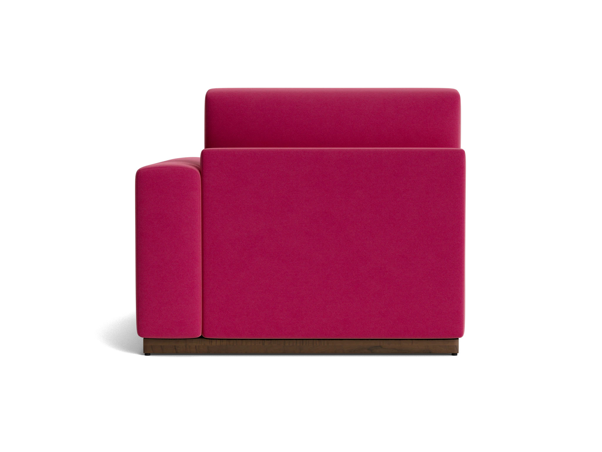 holt single arm storage chaise royale berry